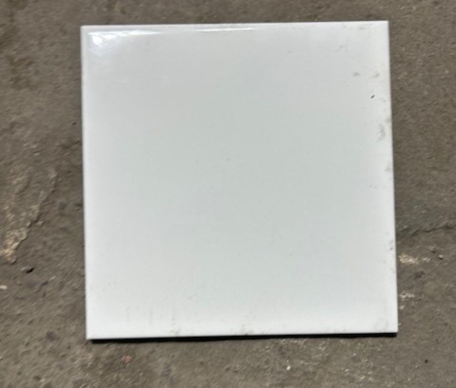 (450) Square Feet, Adex Glossy White, 6" x 6", Wall Tiles