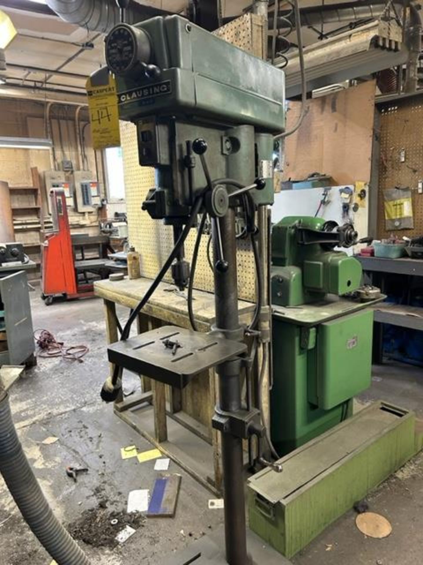 Clausing Floor Drill Press Spindle Speed, M: 1689, SN: 516852