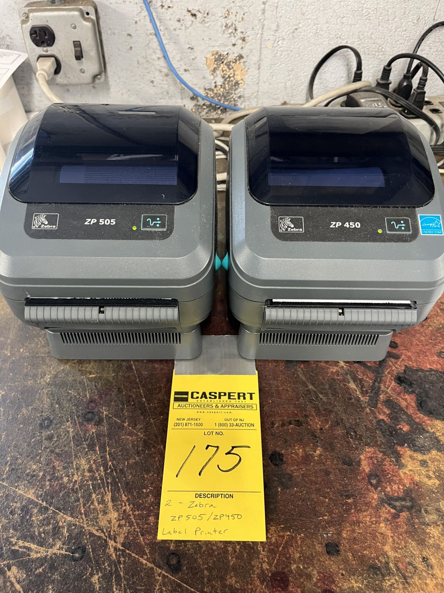 (2) Zebra ZP505/ZP450 Label Printers