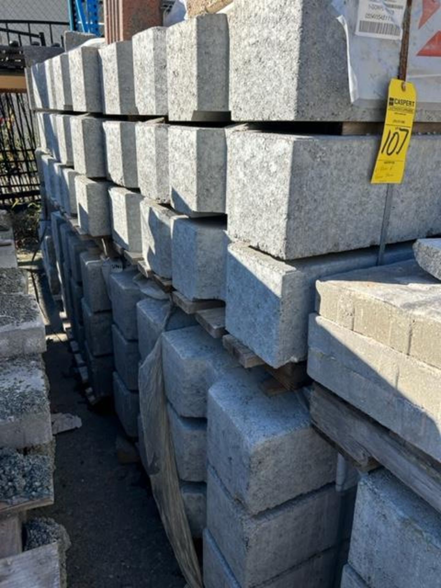 (8) Pallets of Sienna Stone Wall