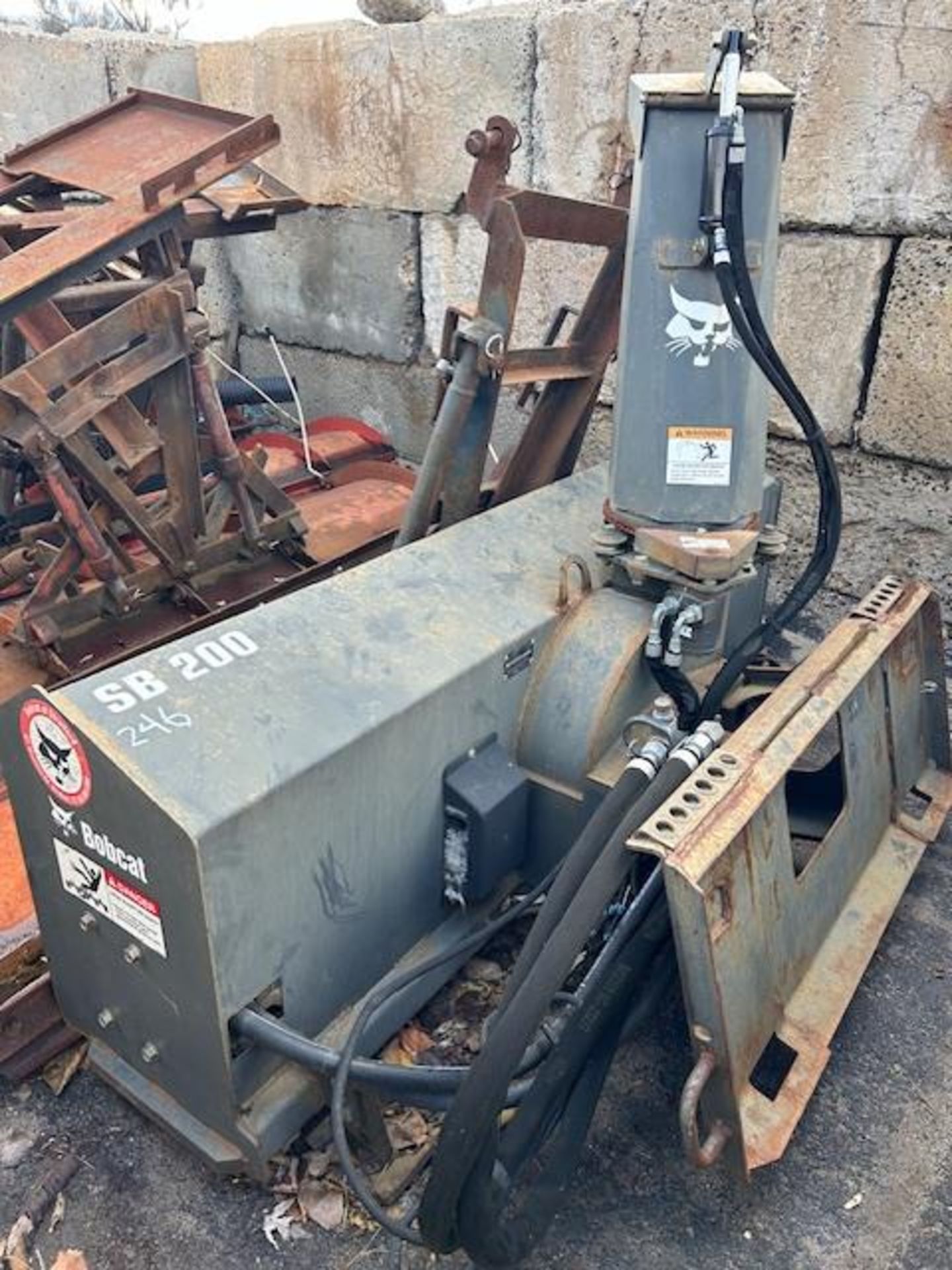 SB200 Blower Attachment for Skid Steer