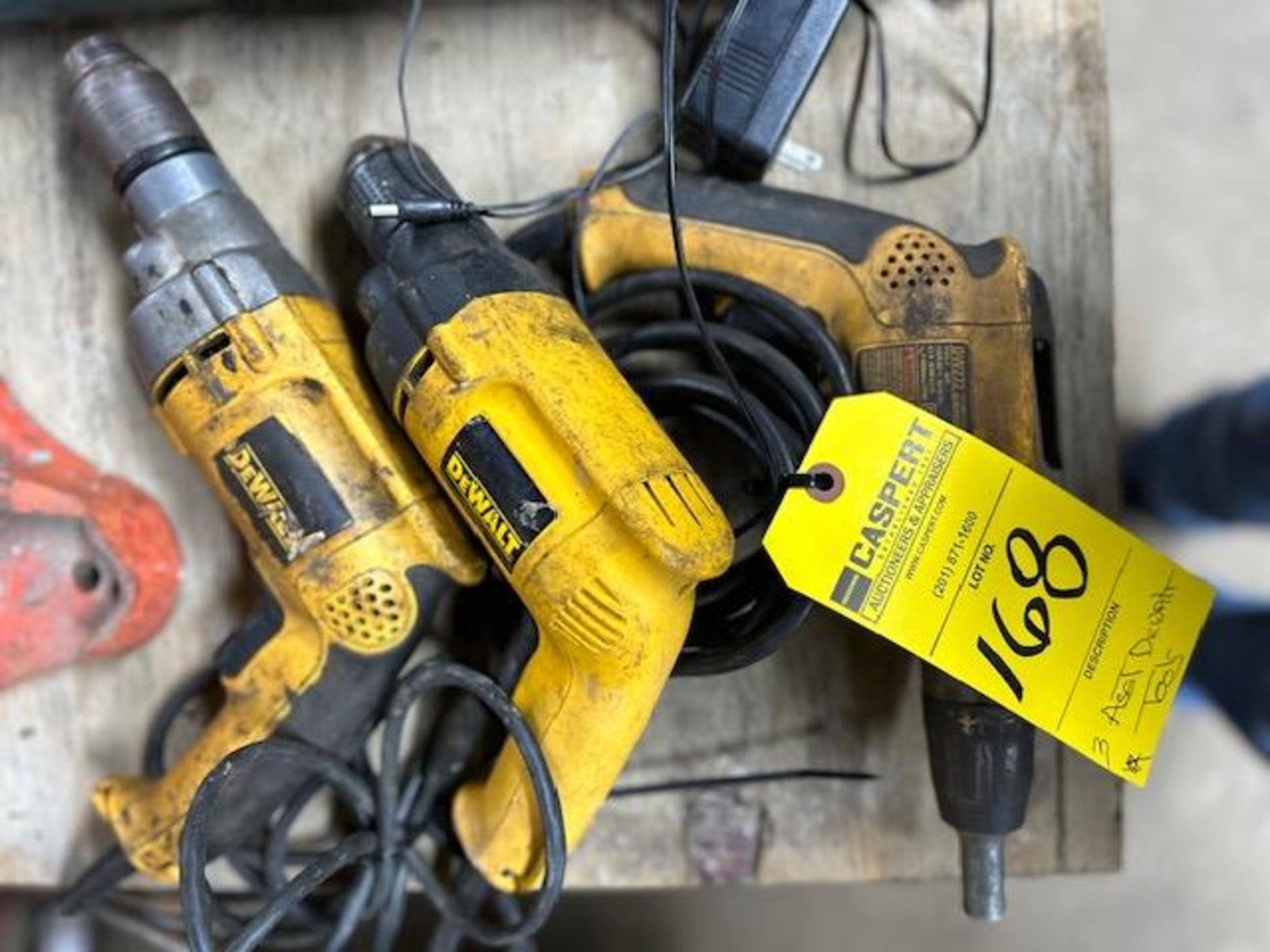 (3) Assorted DeWalt Tools