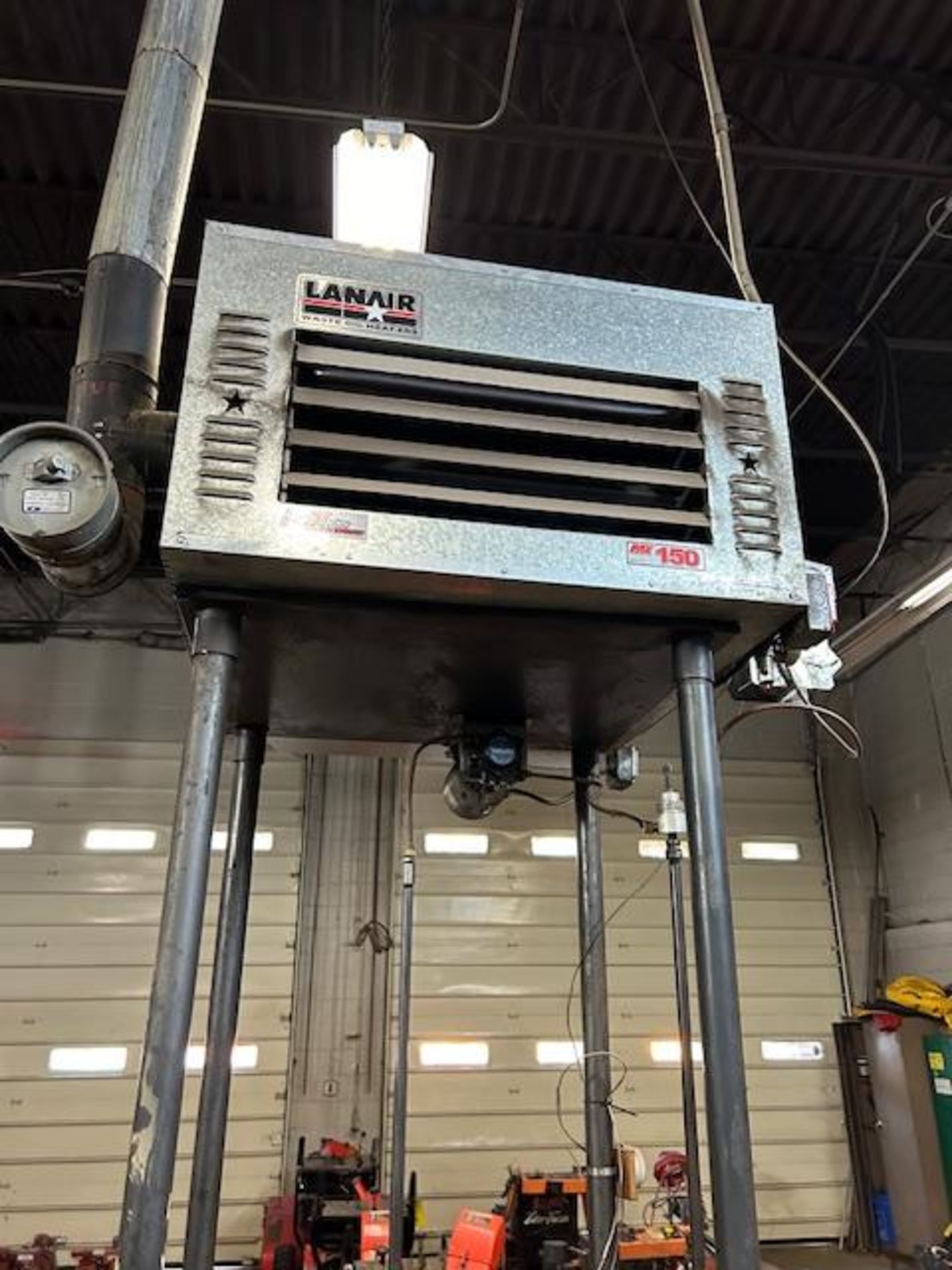LanAir Waste Oil Heater-THIS LOT HAS BEEN WITHDRAWN FROM THE AUCTION. - Image 2 of 3