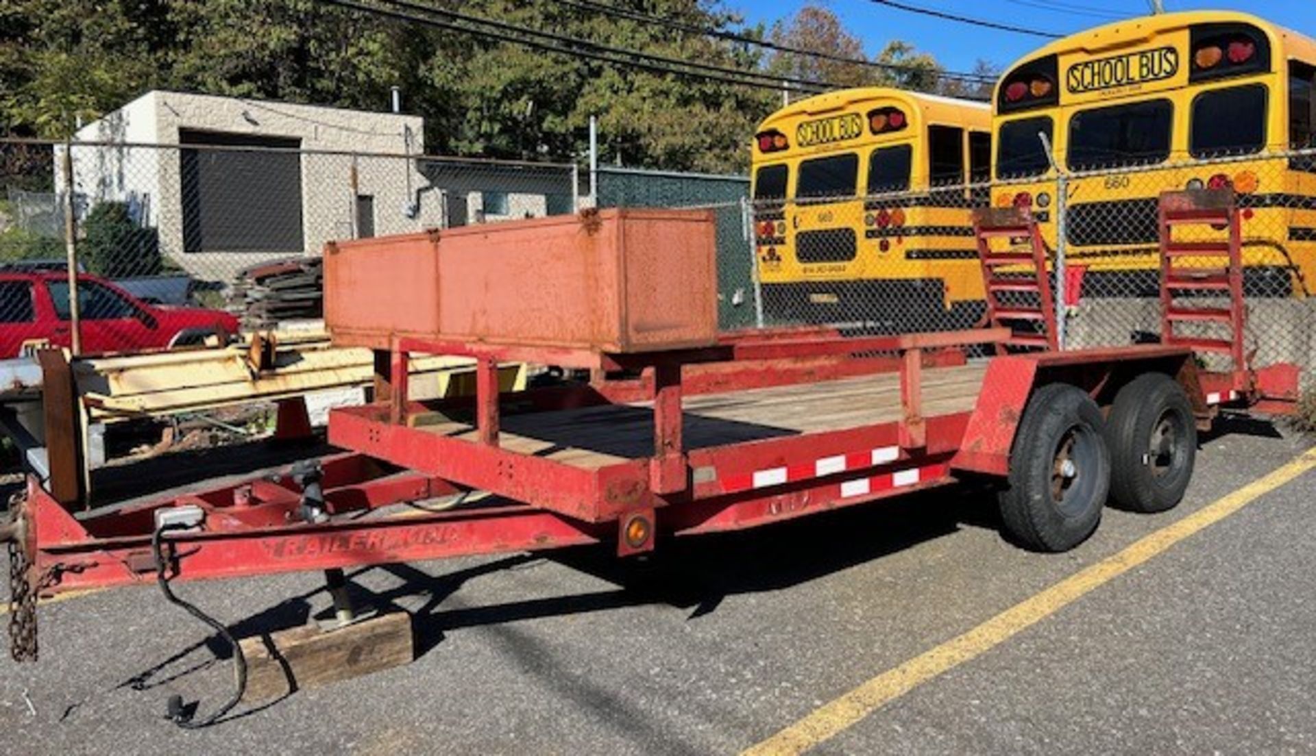 2001 Trailer King Dual Axle Trailer with Ramps, 6-1/2' x 16', M: 5HD16, 10,000 Lb. Capacity - Image 6 of 6