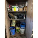 Cabinet with Sprinkler and Irrigation Parts