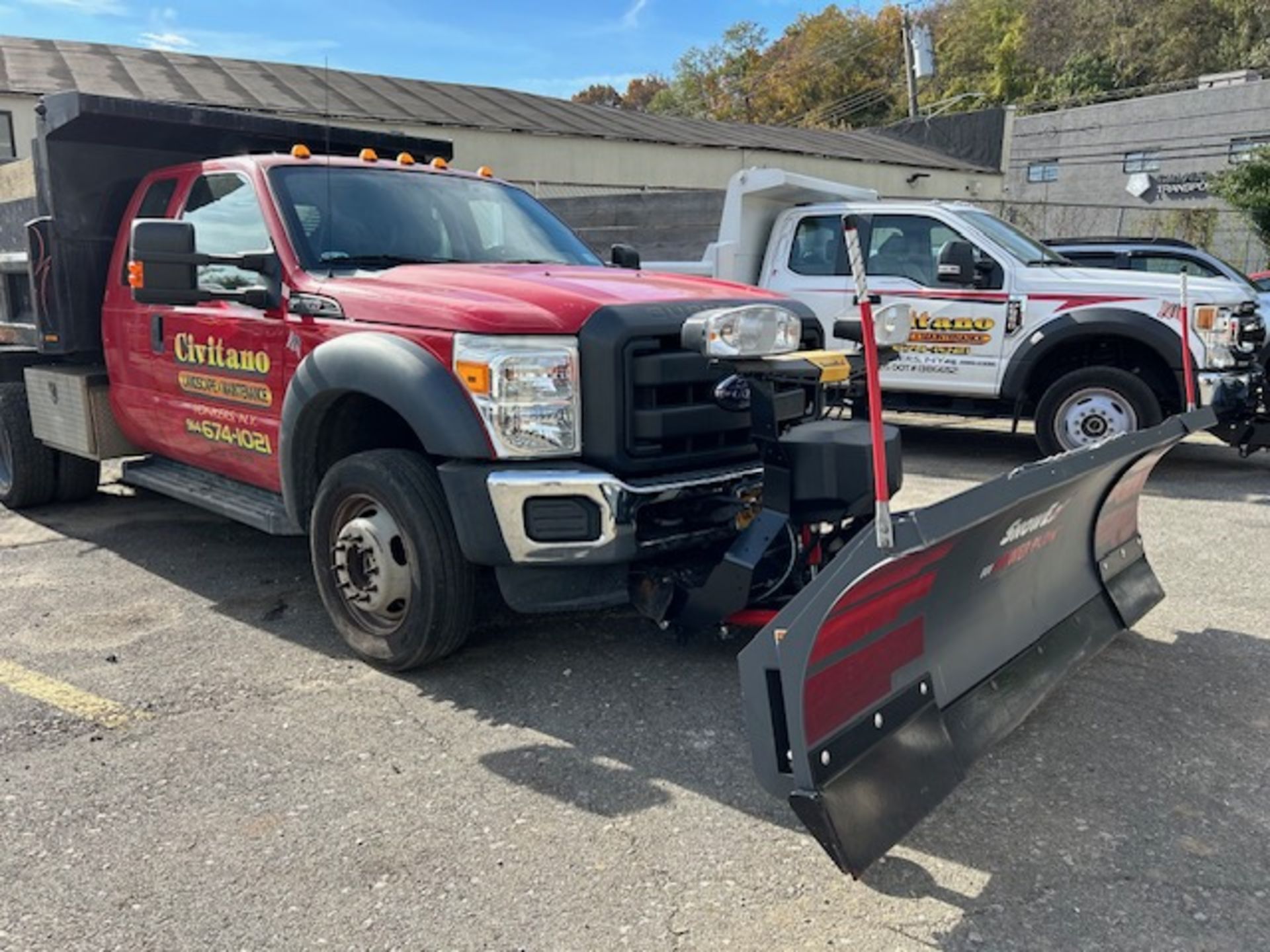 2016 Ford XL F-550 Super Duty Dump Truck with SnowEx Low Pro Power Plow - Image 5 of 12