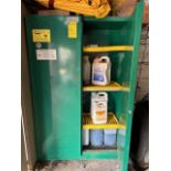 LOT - Cabinet with Assorted Chemicals