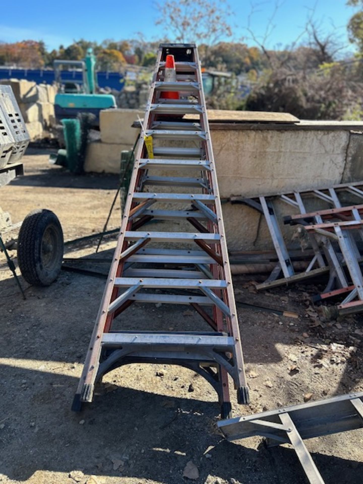 (2) Husky 10' A-Frame Ladders