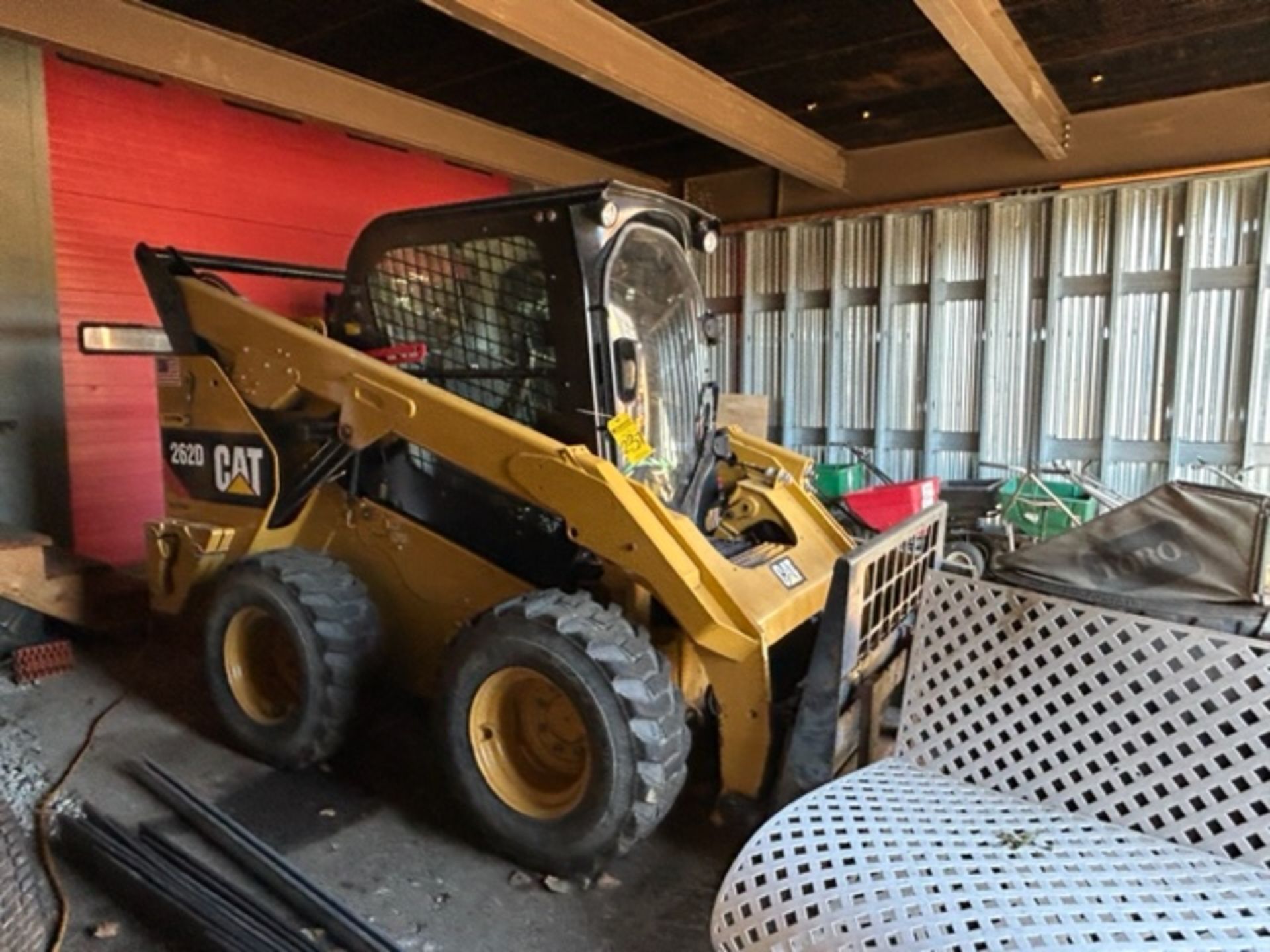 2015 Cat 262D Skid Steer Loader with Bucket & Forks - Image 4 of 7