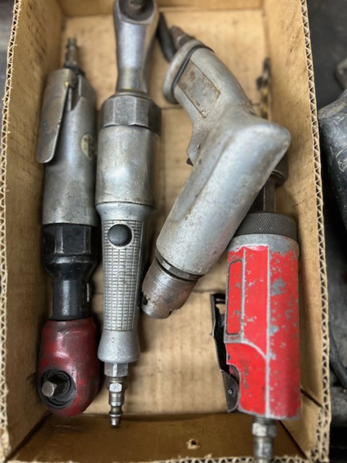 (4) Assorted Pneumatic Tools