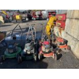 LOT - Assored Lawn Mowers and Weed Wackers (As Is Condition)