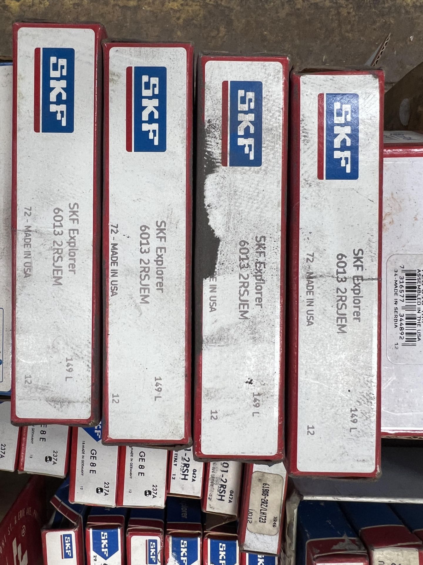PALLET WITH HKT MRC AND SKF BEARINGS - Image 10 of 12