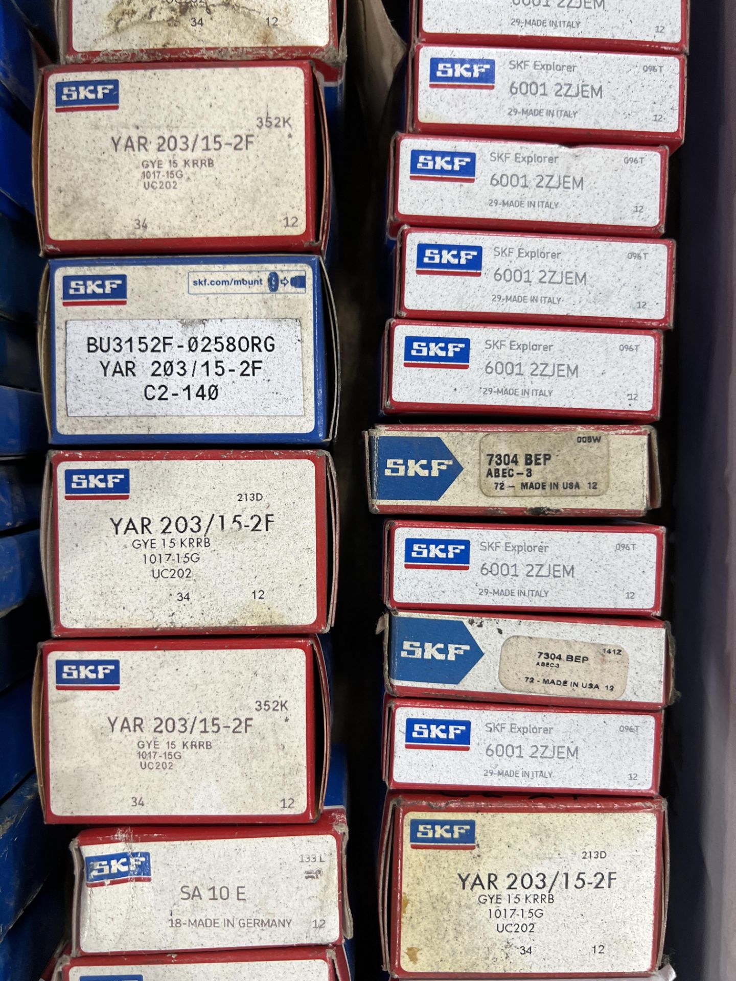 PALLET WITH VARIOUS SIZE MRC KOYO AND SKF BEARINGS - Image 7 of 15