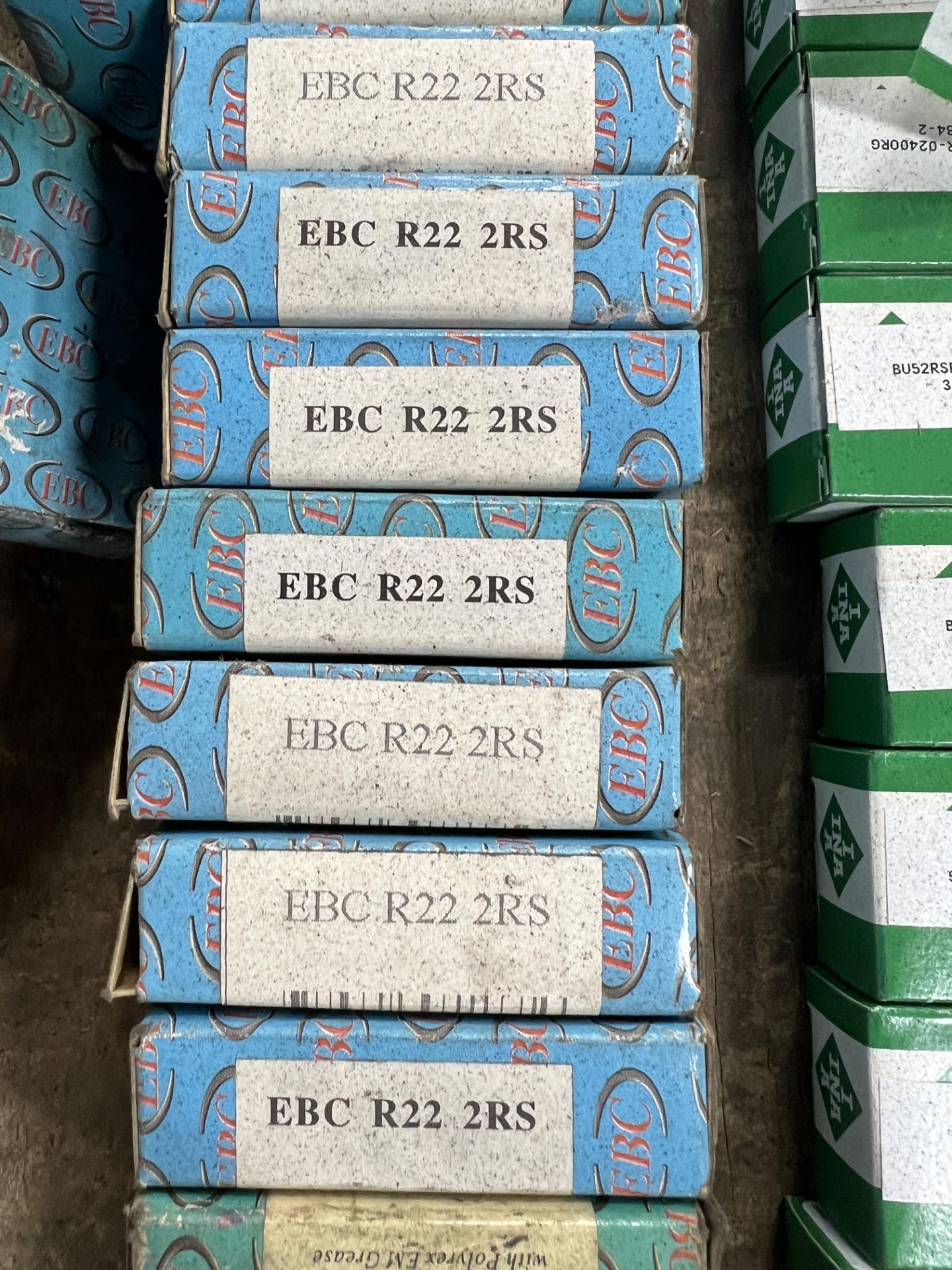 PALLET WITH VARIOUS SIZE EBC BEARINGS - Image 8 of 14
