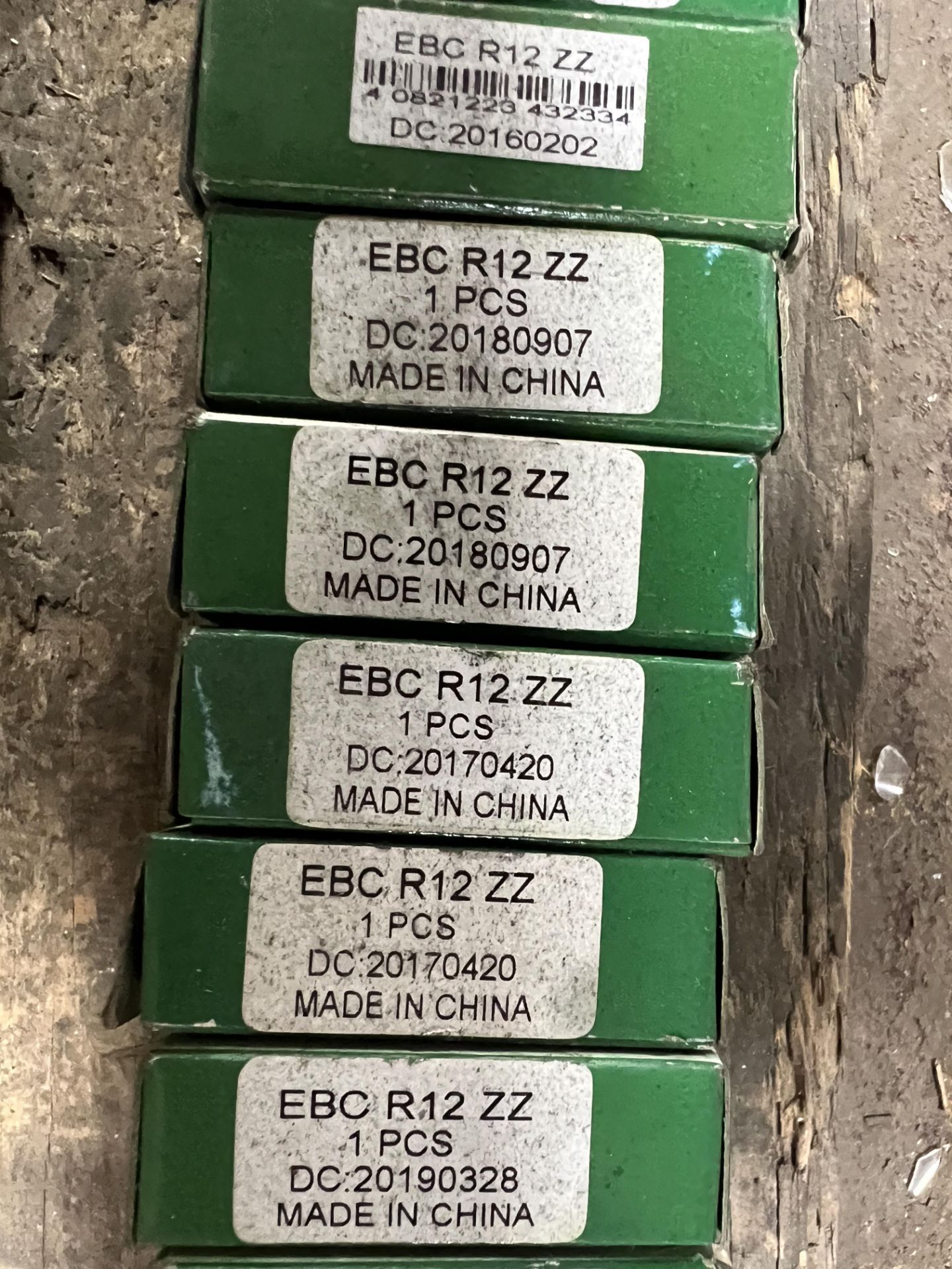 PALLET WITH VARIOUS SIZE EBC BEARINGS - Image 12 of 14