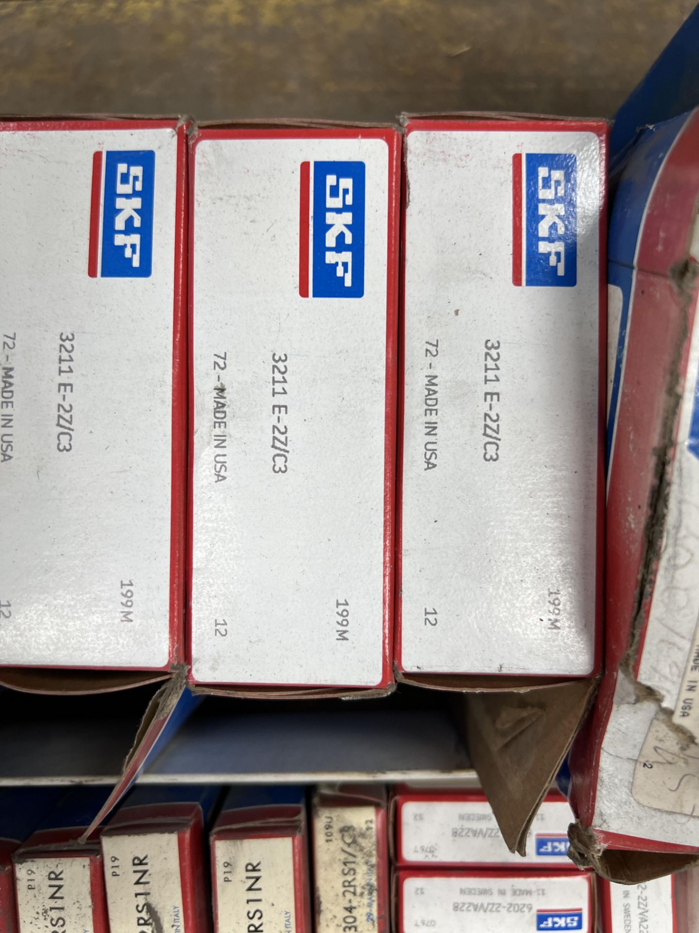 PALLET WITH HKT MRC AND SKF BEARINGS - Image 9 of 12