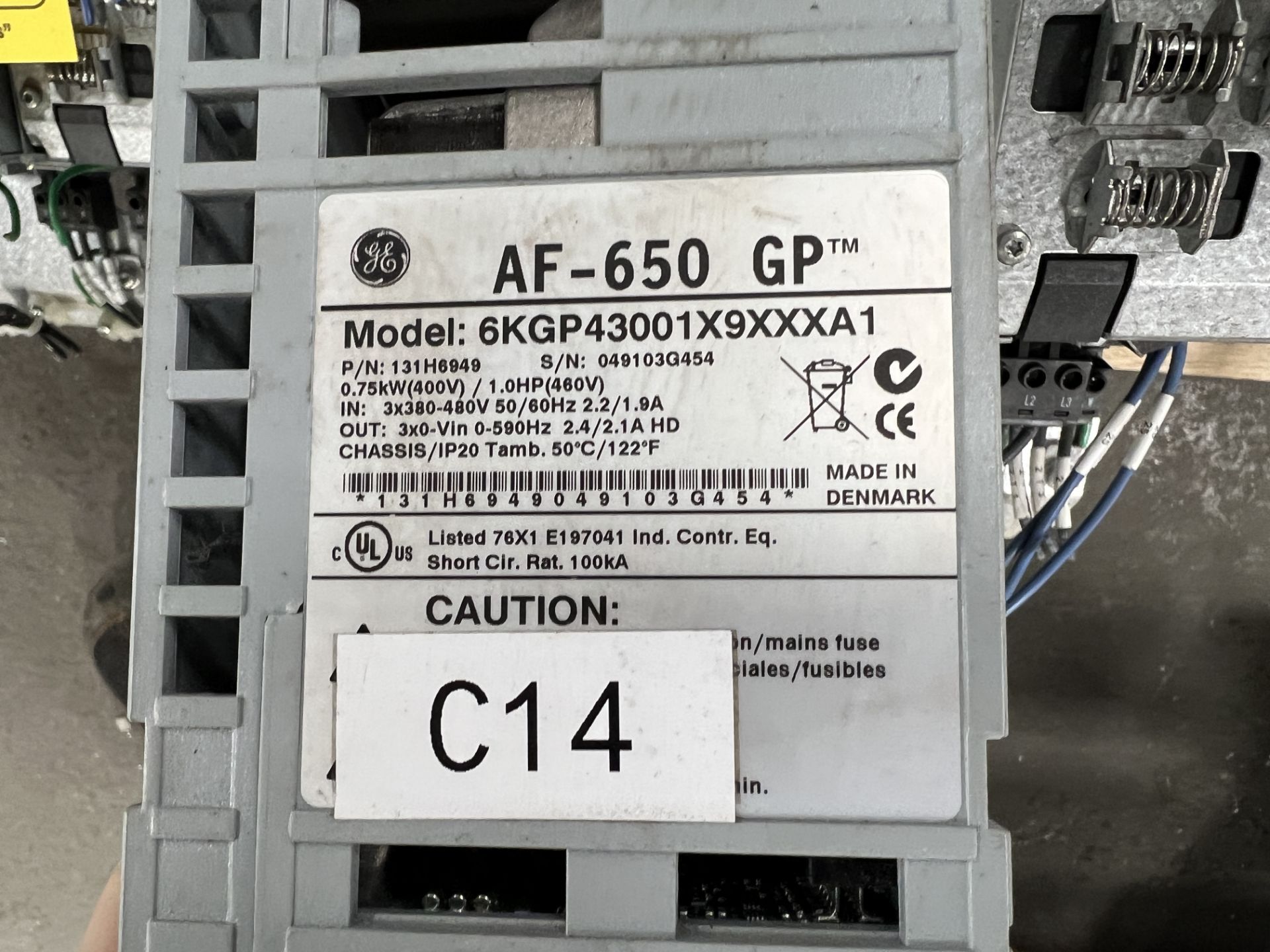 (2) GE AF-650 GP DRIVES - Image 2 of 5
