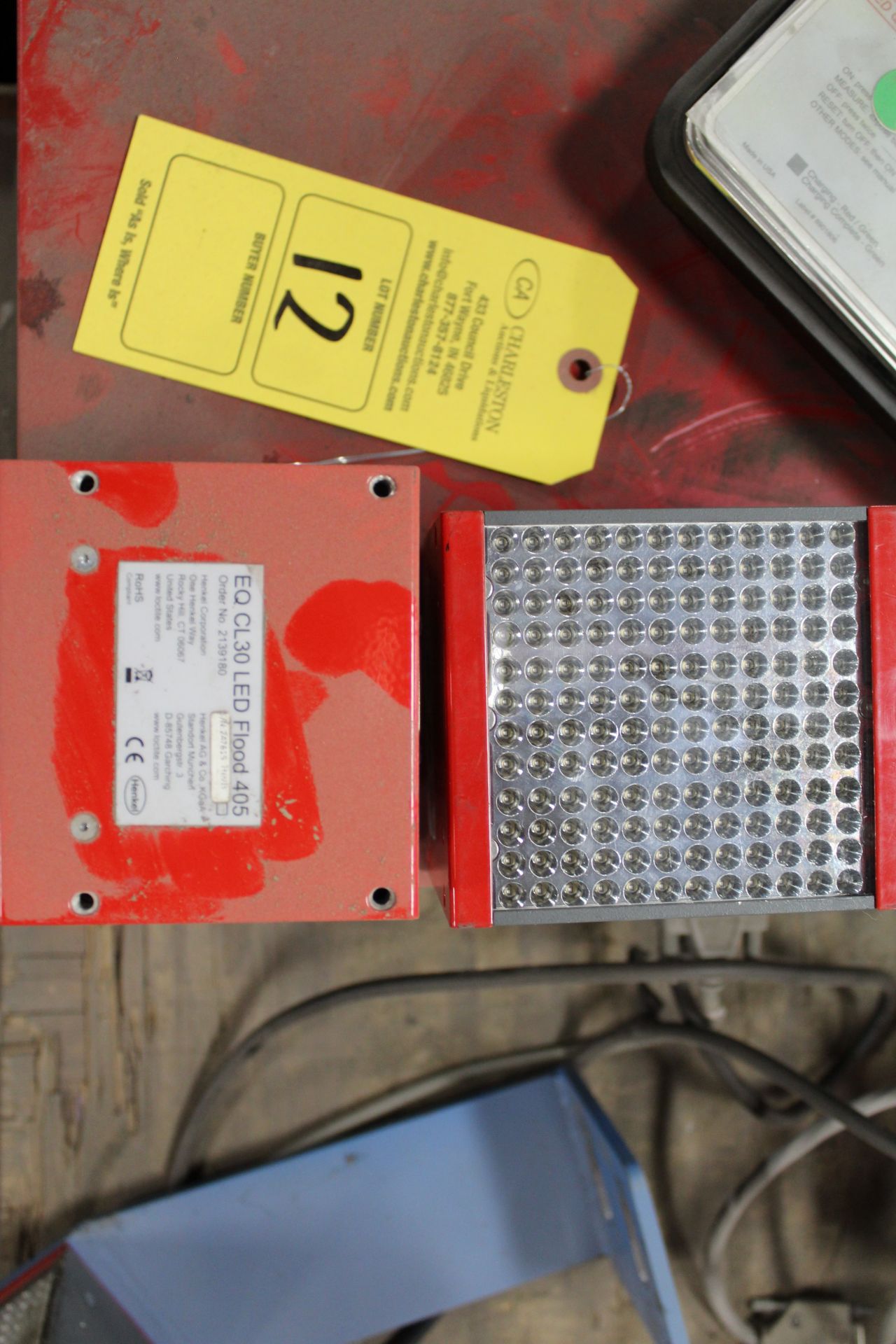 PALLET WITH HENKEL LOCTITE EQCL3DLED QUAD CONTROLLER; (9) HENKEL LOCTITE EQCL30 LED FLOOD 405 - Image 3 of 5