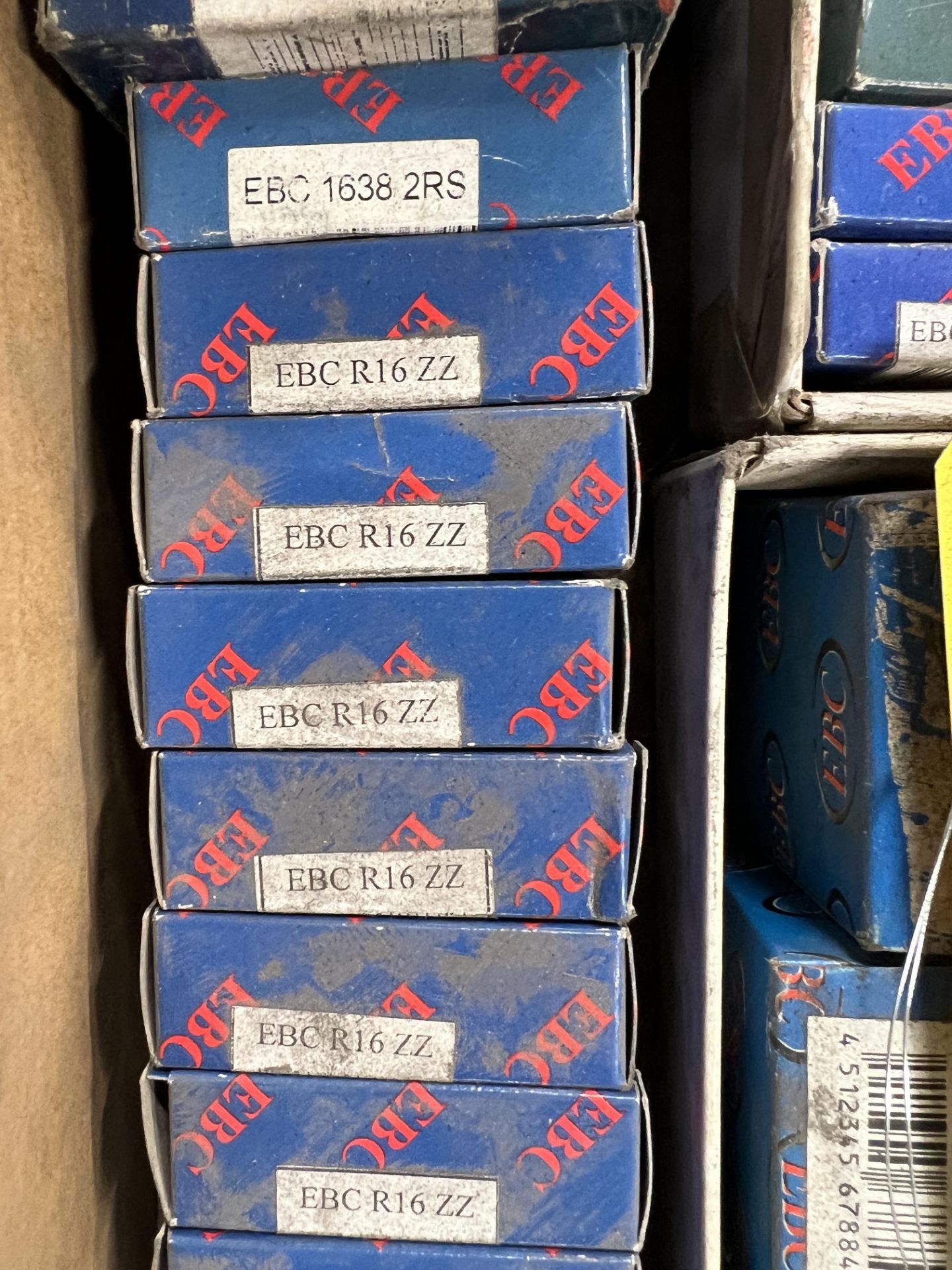 PALLET WITH VARIOUS SIZE EBC BEARINGS - Image 6 of 14