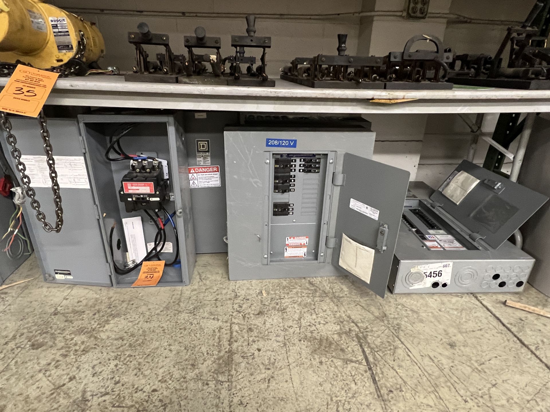 (5) VARIOUS BREAKER BOXES