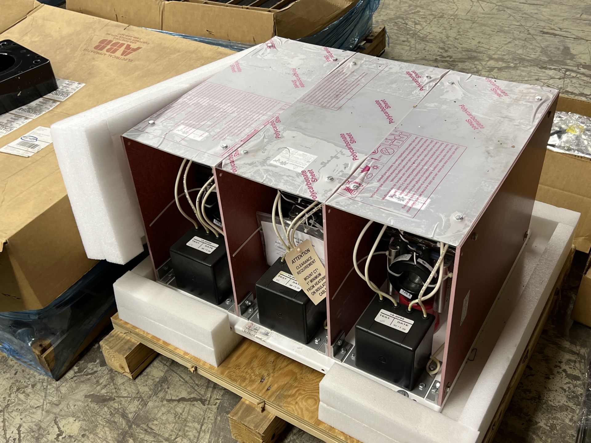 MOTORTRONICS SOFT-START MOTOR CONTROLLER WITH PARTS MODEL # MVC3-41200-GE-6; 200 AMPS; 120 V - Image 2 of 3