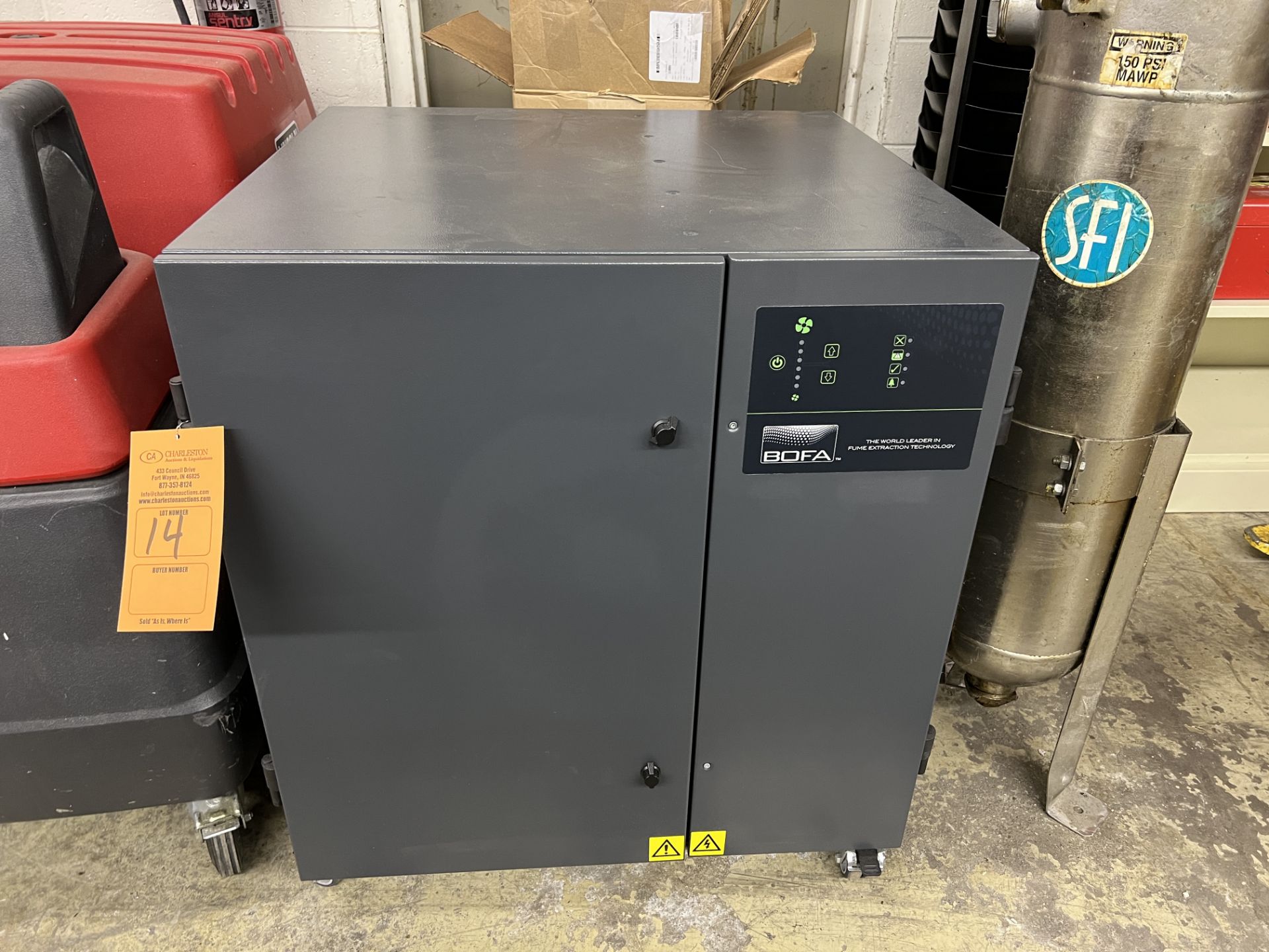 2021 BOFA FUME EXTRACTOR MODEL # AD BASE 1 ORACLE; SERIAL # 50153108002; 115-230V; 50/60HZ; 12.5A
