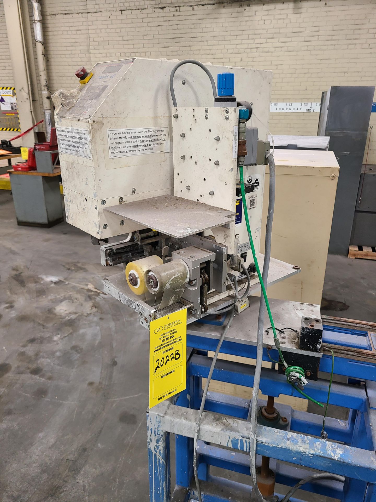 2018 ALFA TOOLS TAMPONDRUCK PAD PRINTING MACHINE TYPE RAPID 2000/60 SERIAL # 2375 - Image 2 of 5