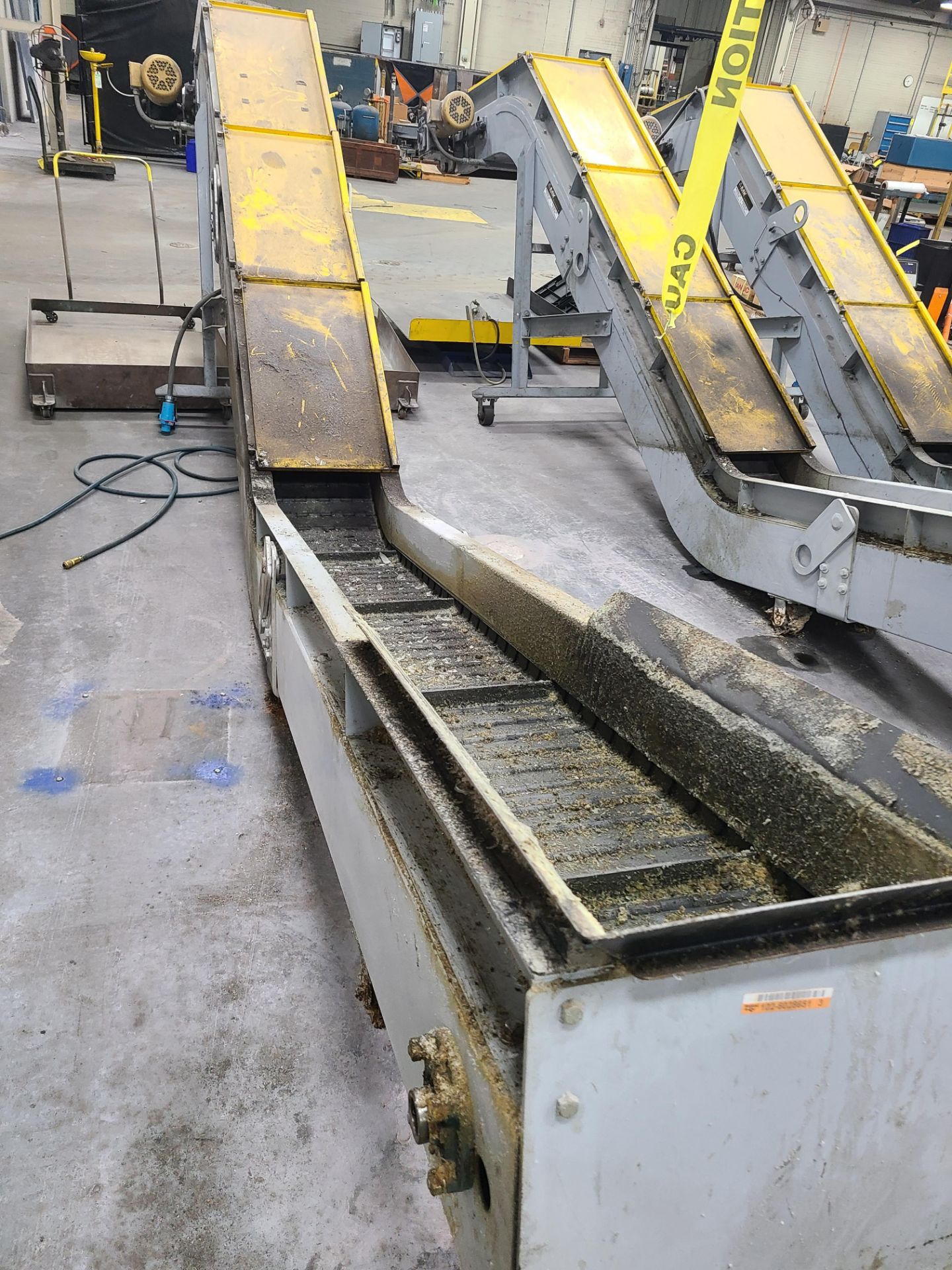 MK METAL PRODUCTS CONVEYOR 18' 1 HP MOTOR - Image 3 of 3