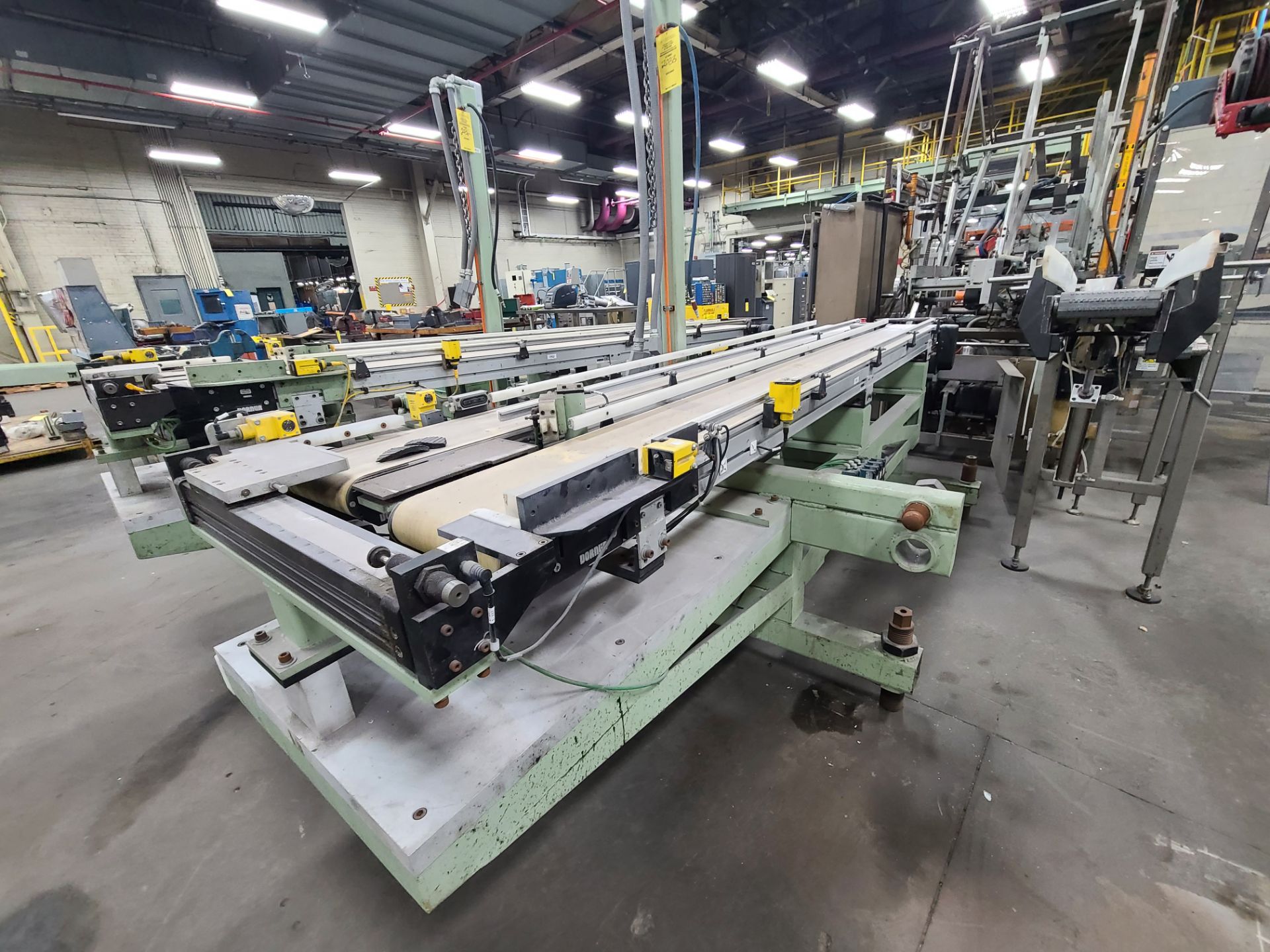 (2) DORNER BELT CONVEYOR 125"X10" - Image 2 of 3