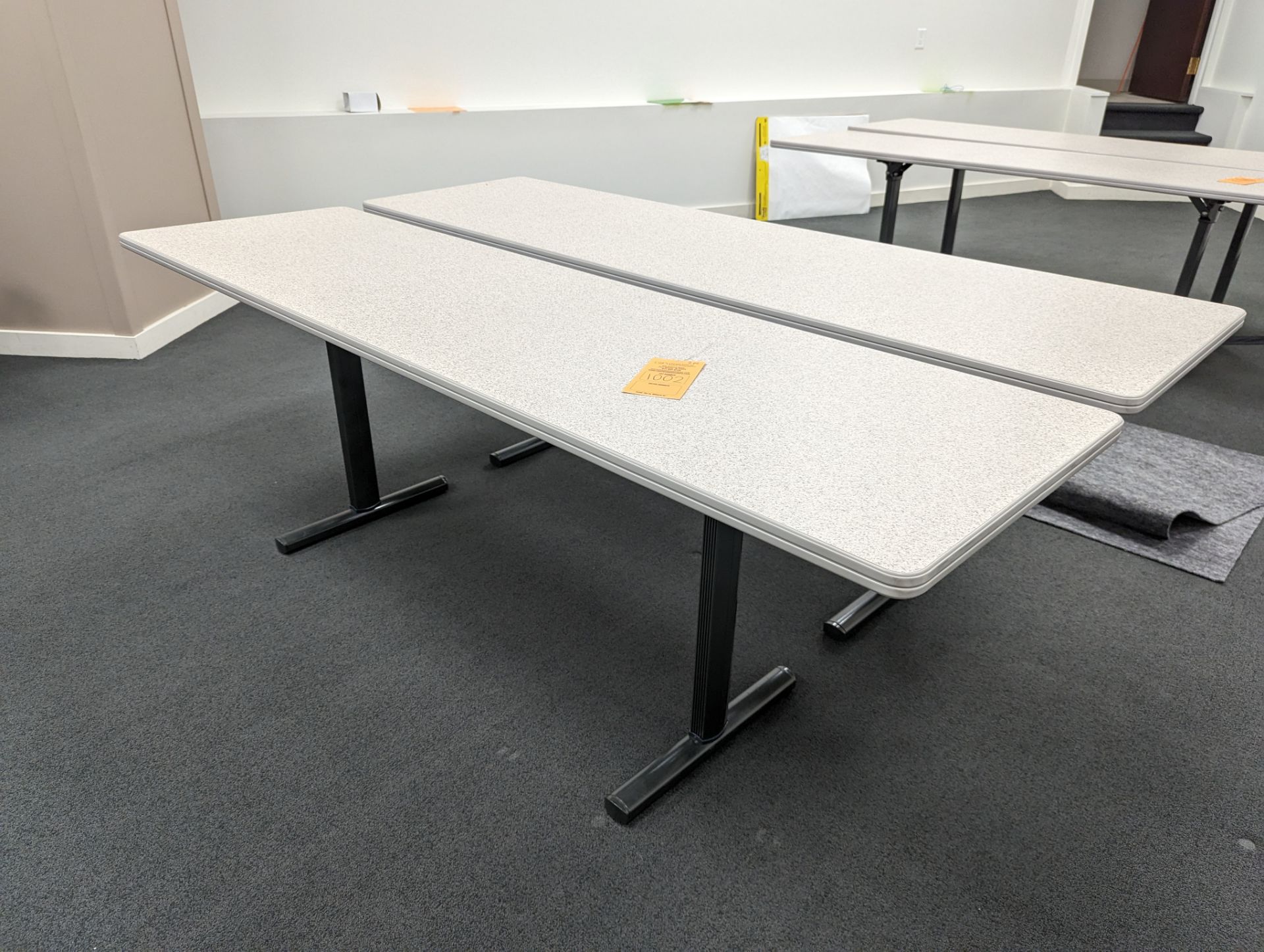 (2) RECTANGLE UTILITY TABLES