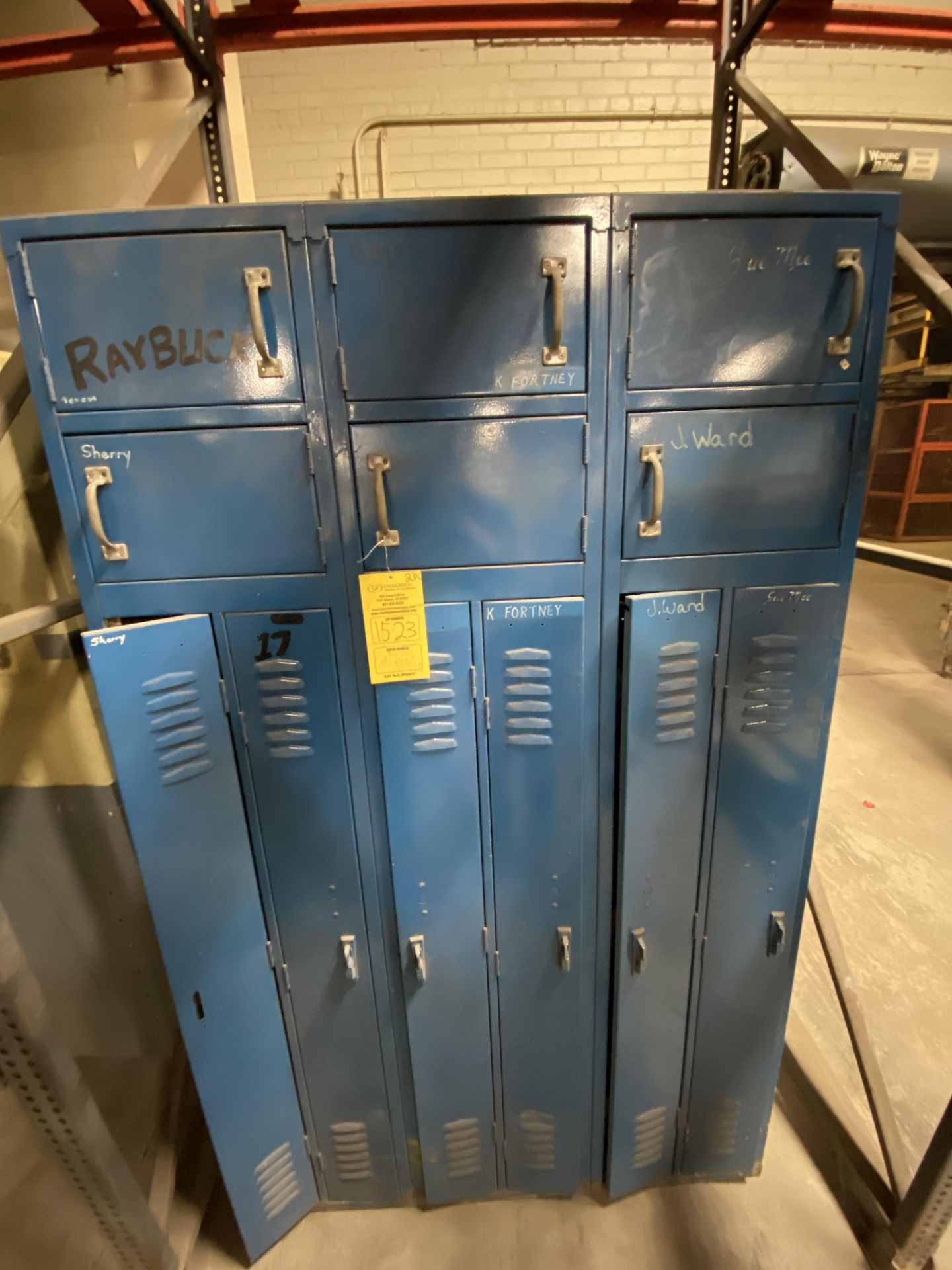 (2) SETS OF 12 LOCKERS