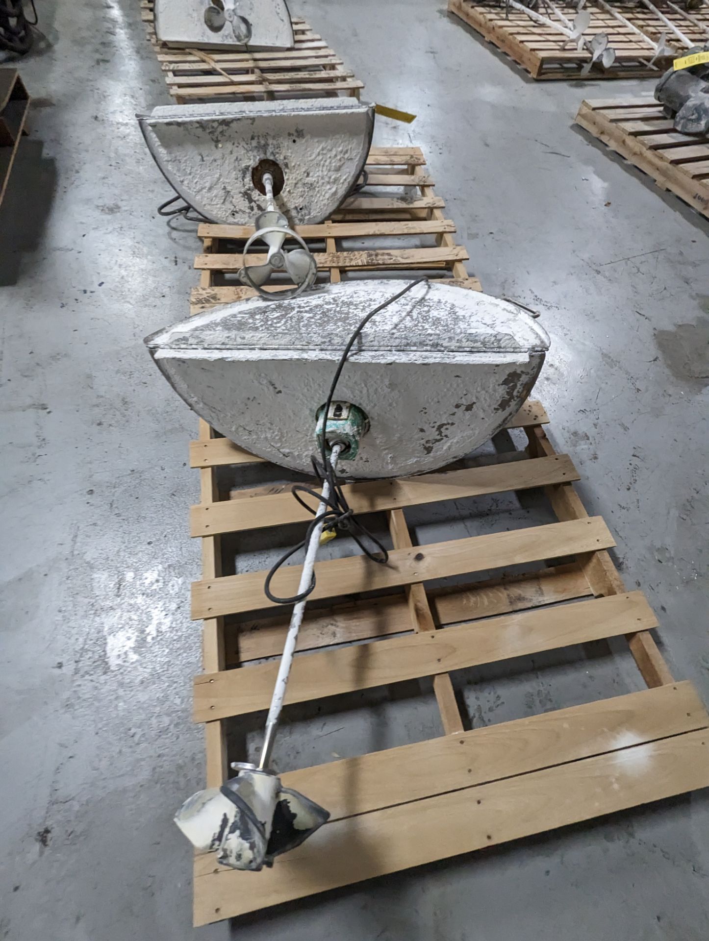 (2) 1/3 HP MIXERS WITH LID - Image 2 of 2