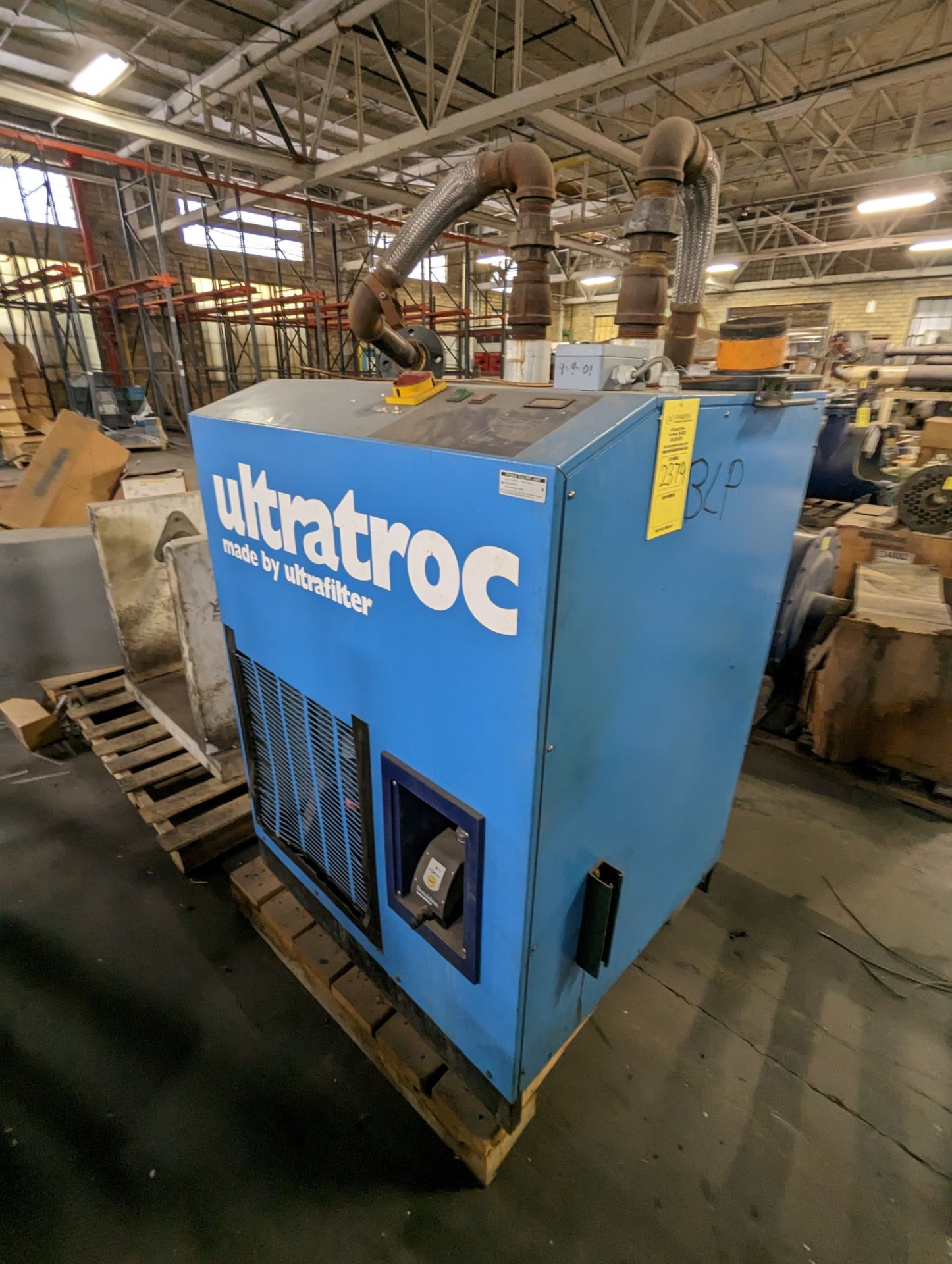 ULTRA FILTER ULTRATRAC REFRIGERATED AIR DRYER MODEL # SD-1650-60W SERIAL # 013/1507/01