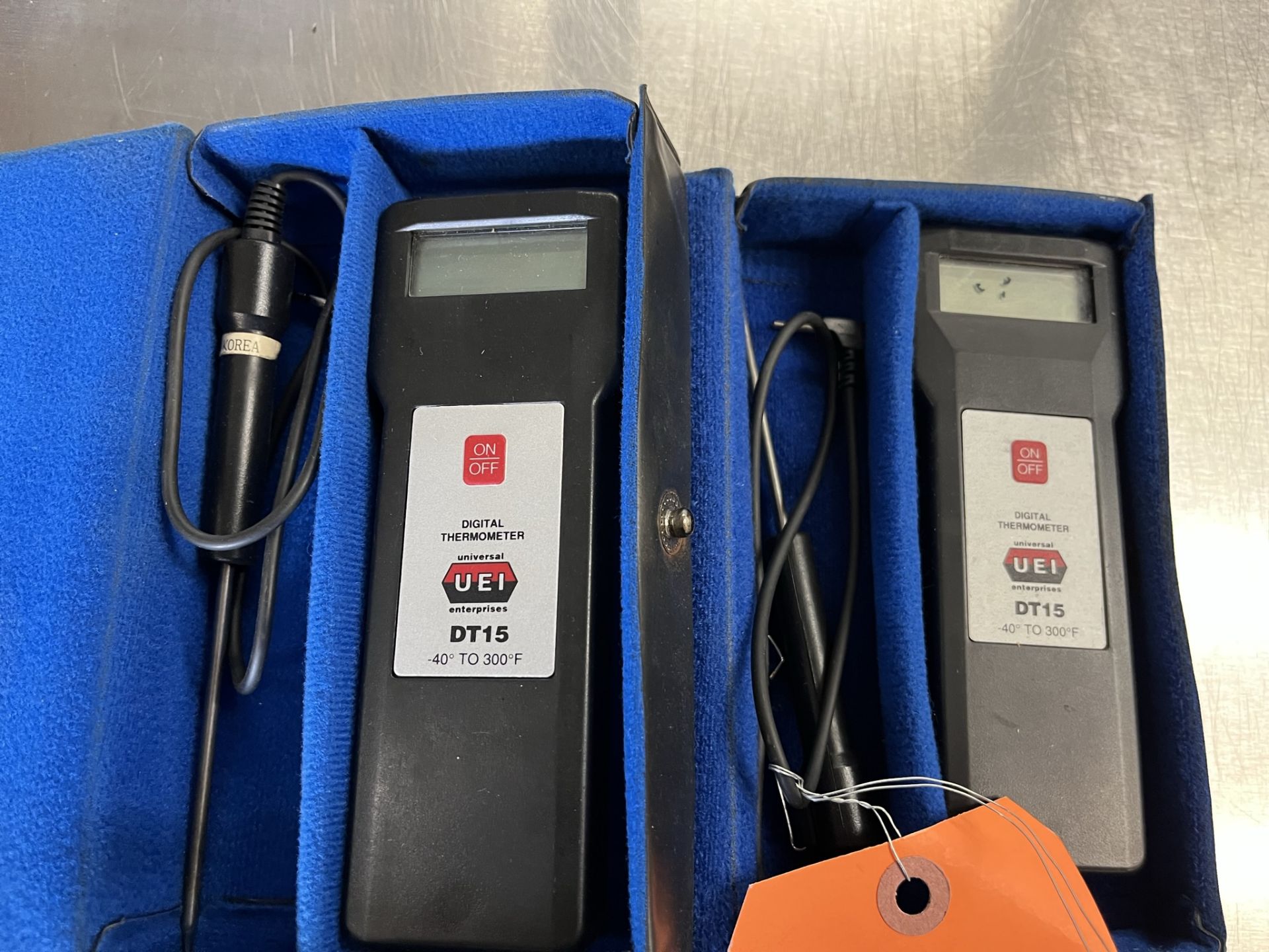(2) UEI DT15 DIGITAL THERMOMETER