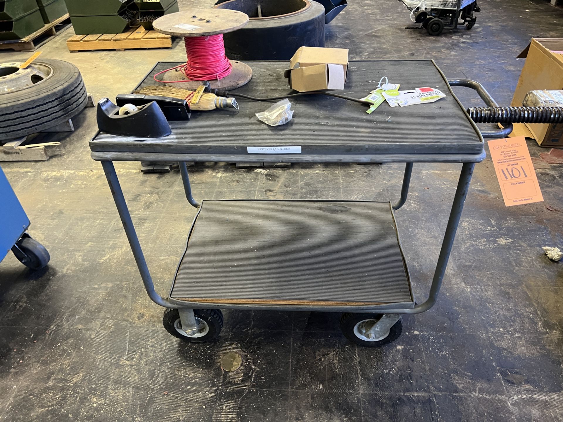 (2) STEEL UTILITY CARTS - Image 2 of 3