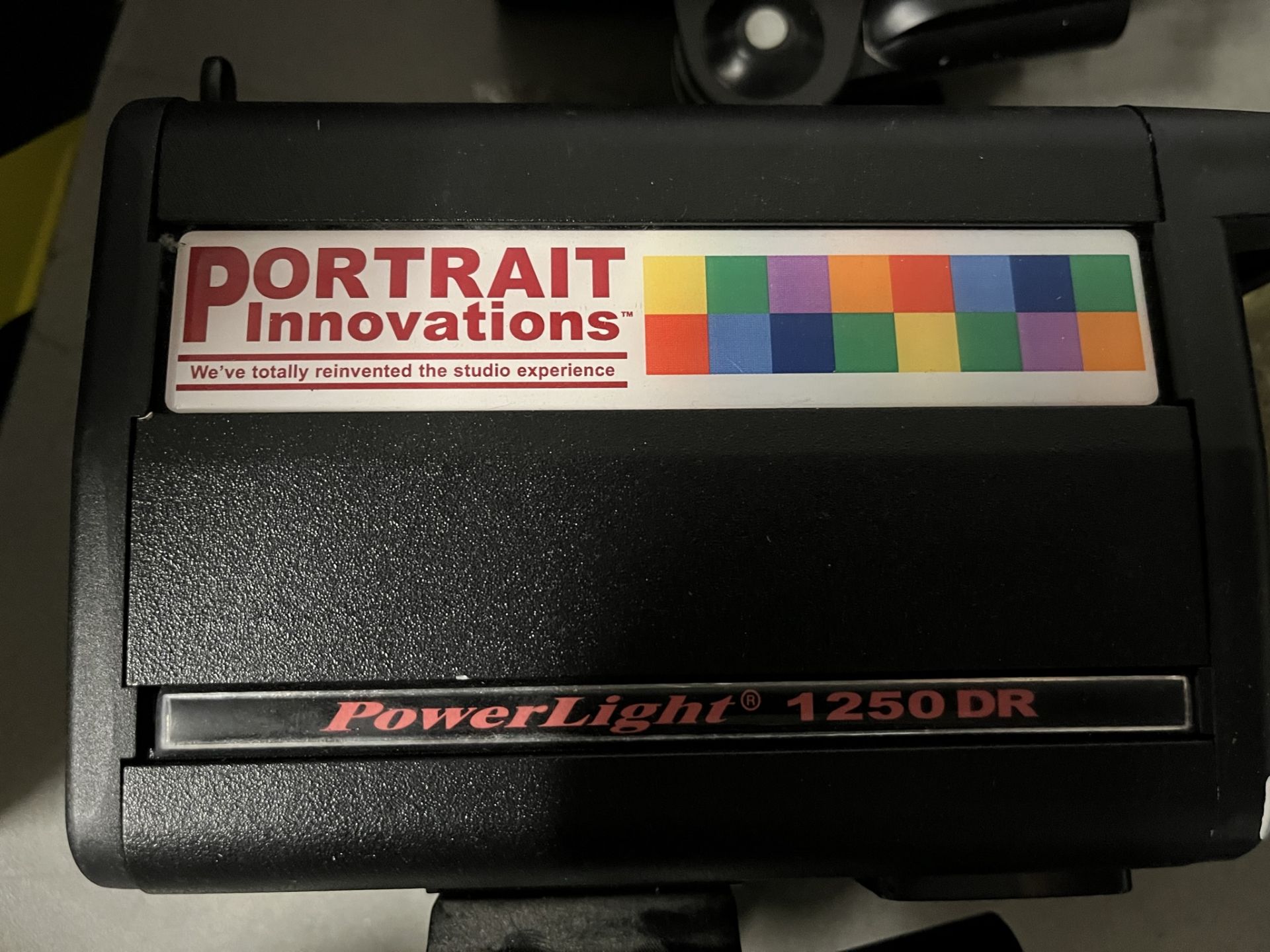 (7) PORTRAIT INNOVATIONS POWERLIGHT 1250DR WITH CLAMPS AND TRIPOD - Image 3 of 5