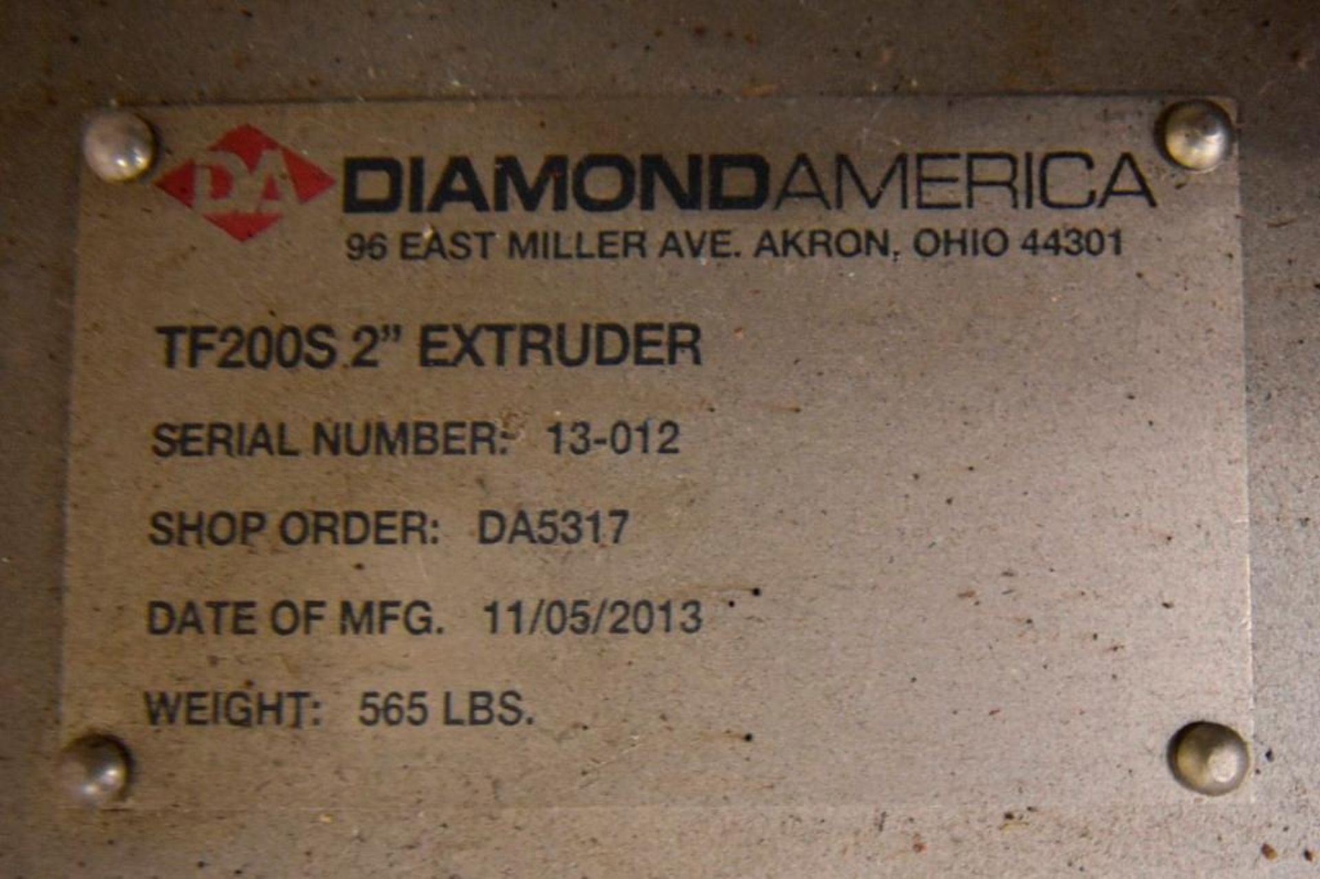 Diamond America Extruder - Image 5 of 5