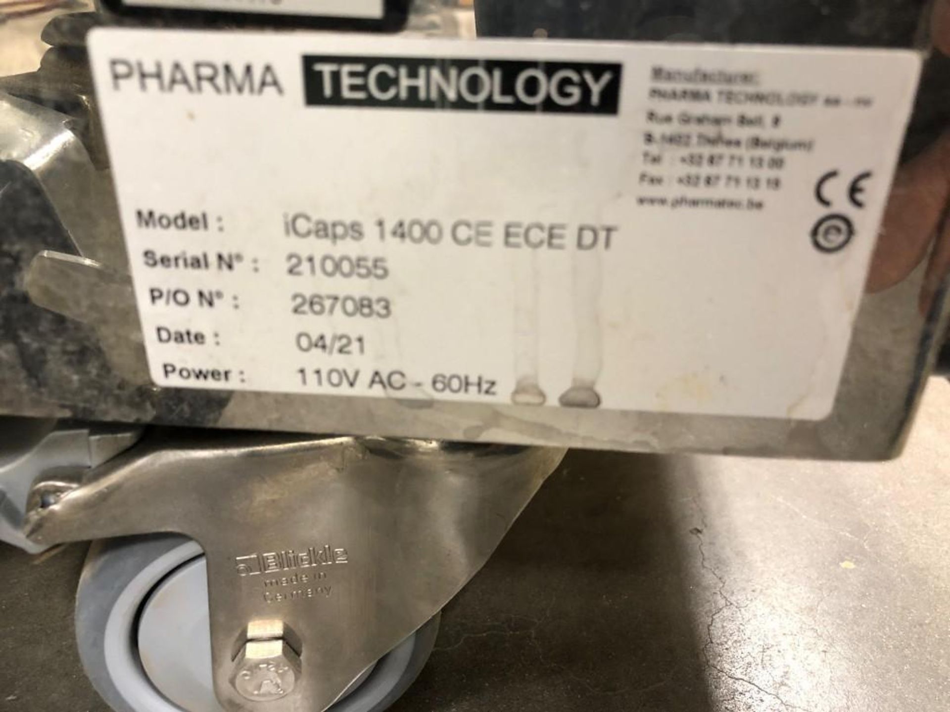 New! Pharma Technologies Vertical 5 Model iCaps 1400 CE ECE DT Capsule Polisher w/ Metal Check - Image 12 of 28