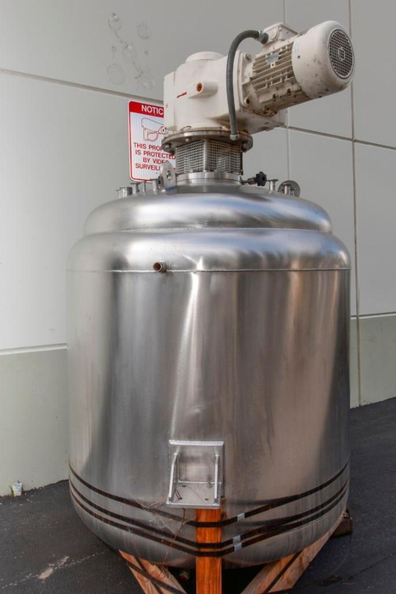 Bowa Jacketed Mixing Tank 1600L Cap - Image 2 of 9