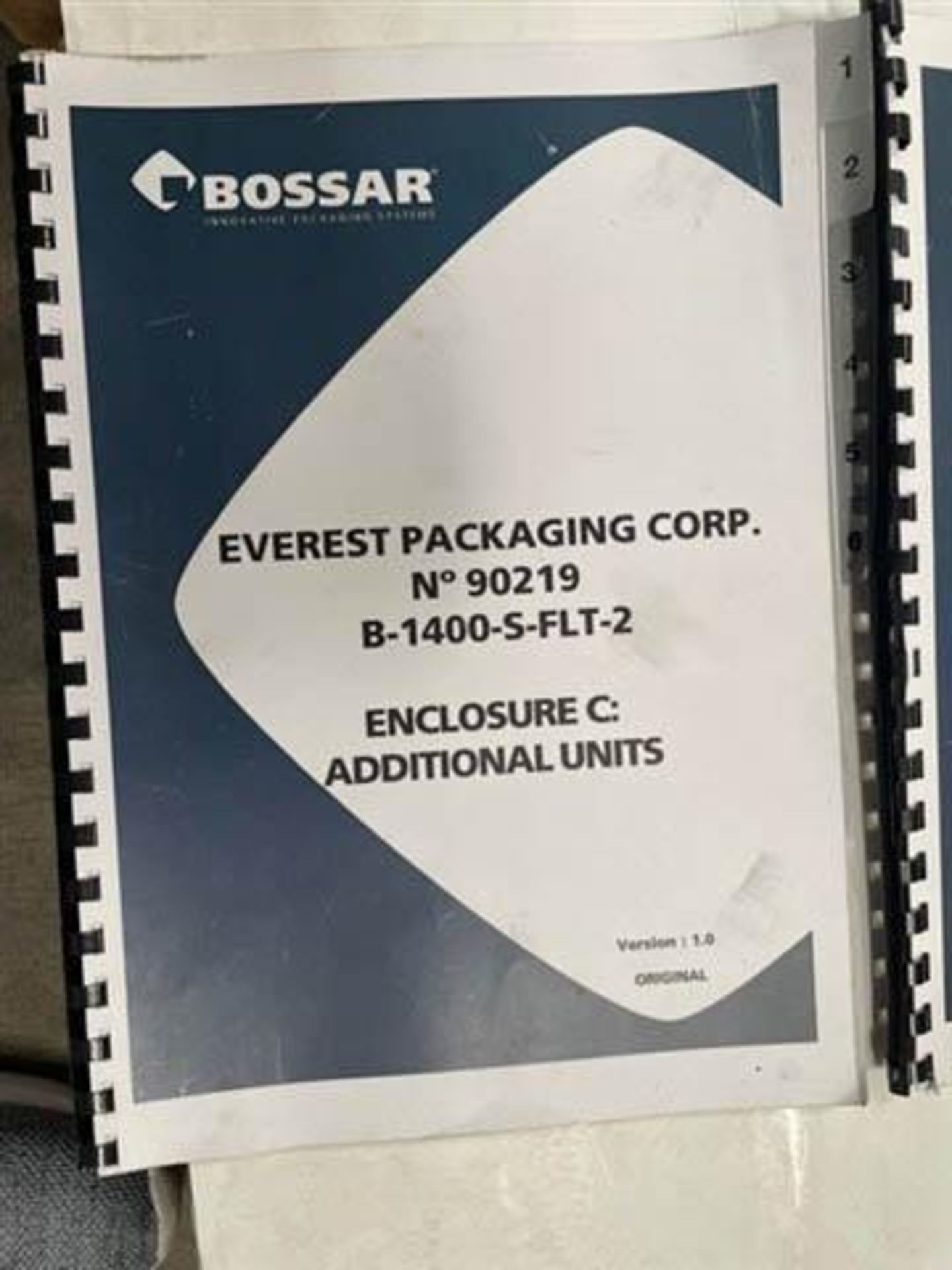 Bossar B-1400-S-FLT-2 Horizontal Pouching - Image 12 of 15
