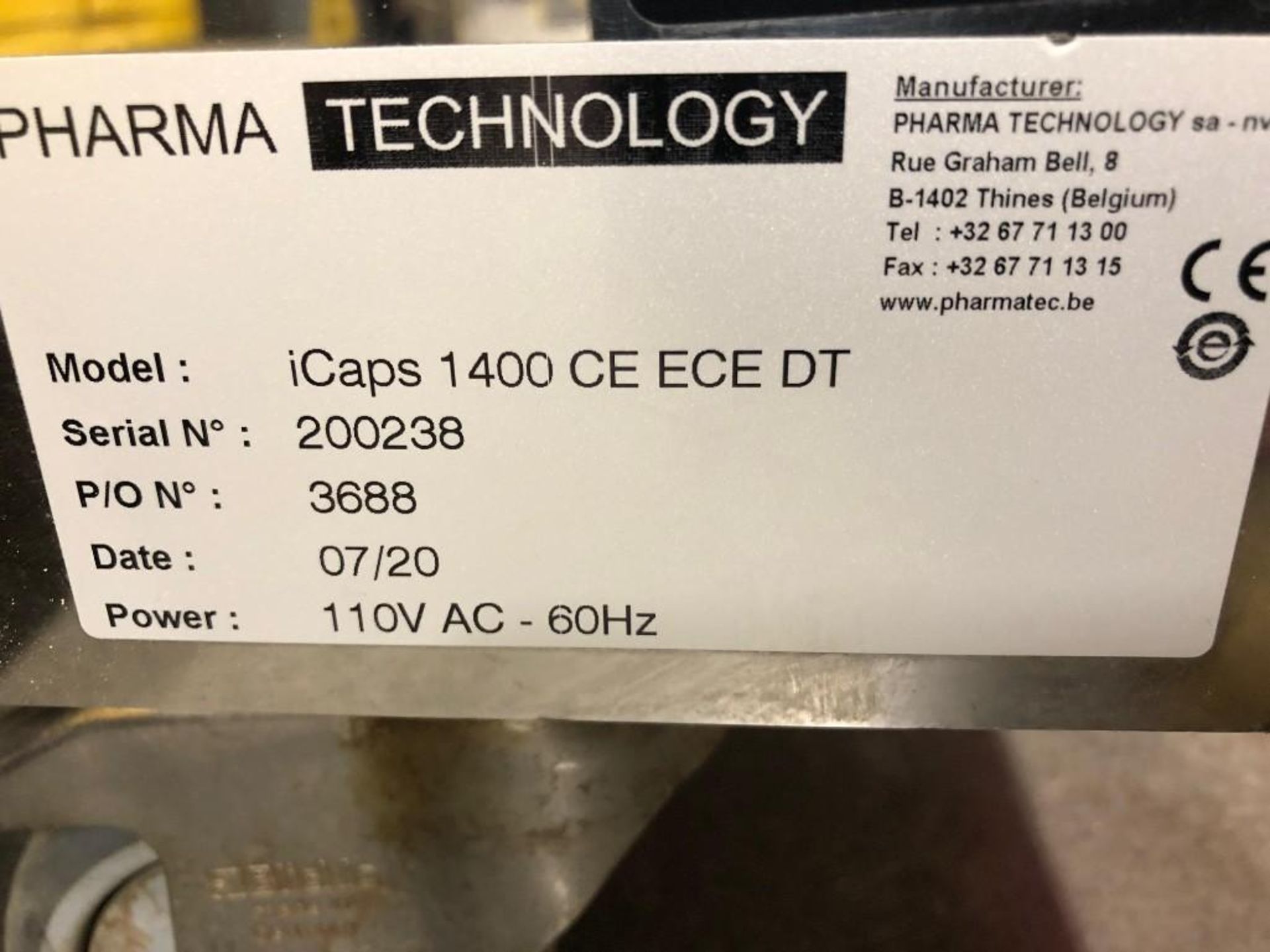 New! Pharma Technologies Vertical 5 Model iCaps 1400 CE ECE DT Capsule Polisher w/ Metal Check - Image 11 of 28