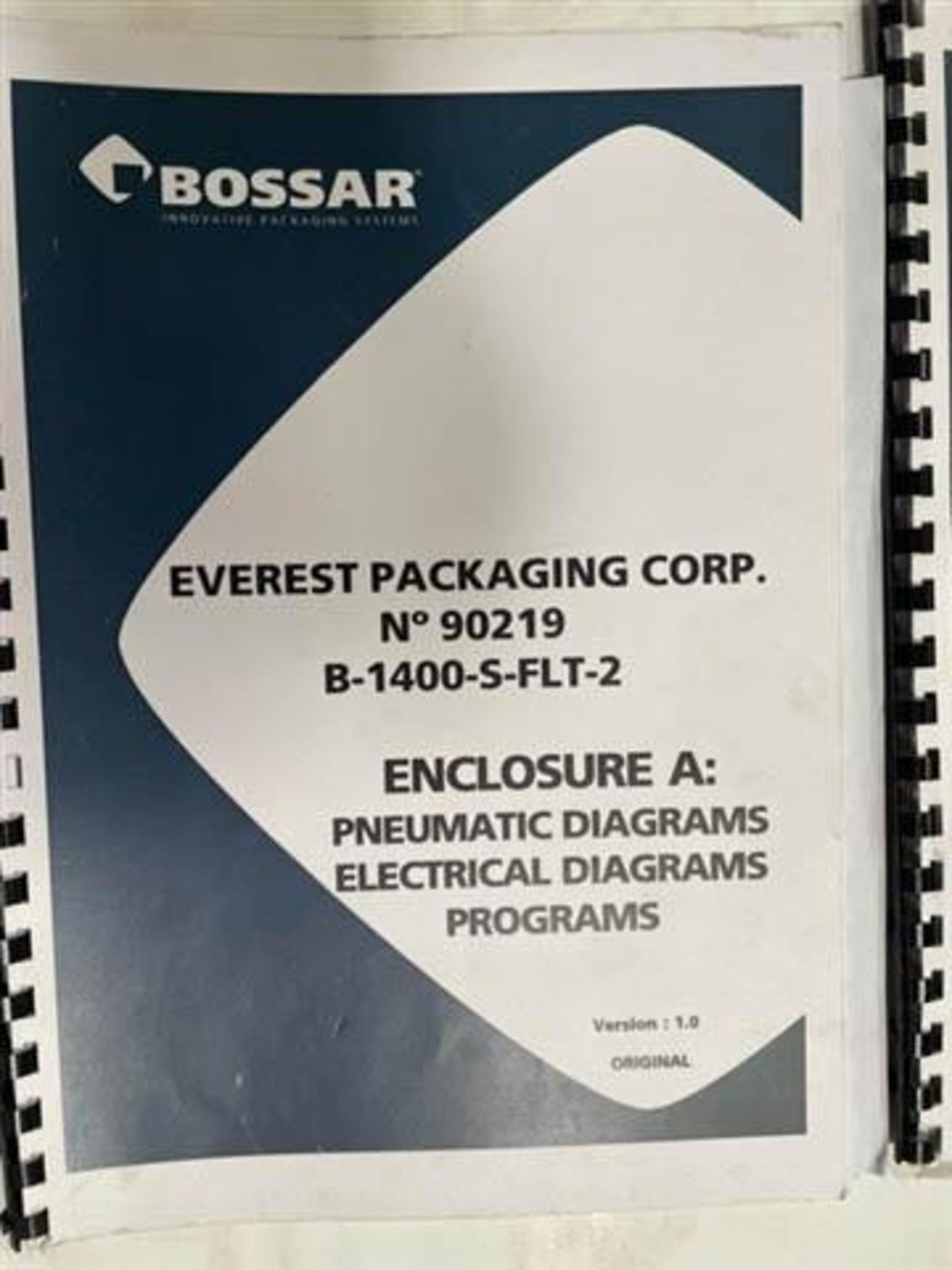 Bossar B-1400-S-FLT-2 Horizontal Pouching - Image 14 of 15