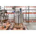 Holloway America Precision 450 L Stainless Steel Mixing Tank on Casters