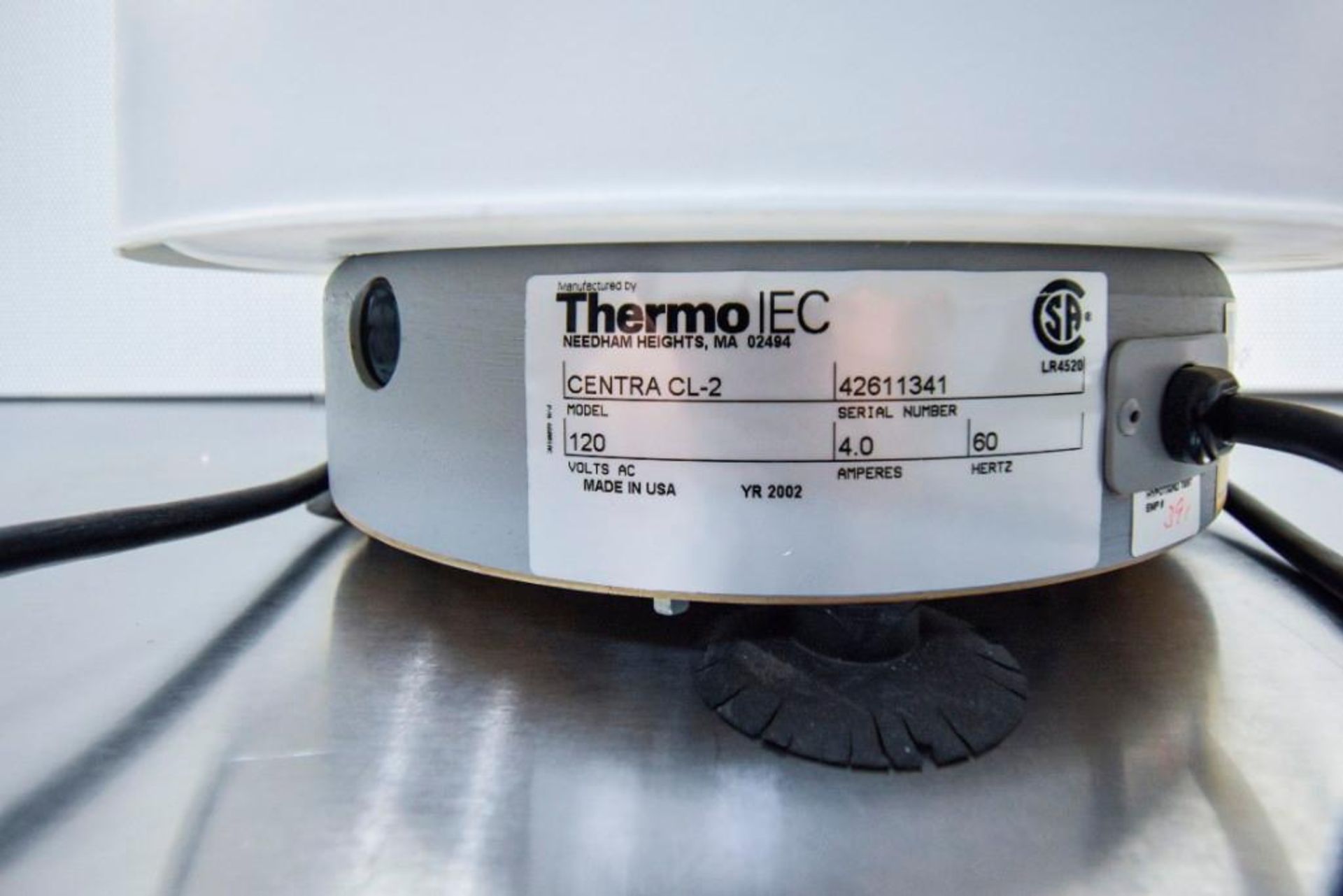 Thermo IEC Centra CL-2 Centrifuge - Image 3 of 3