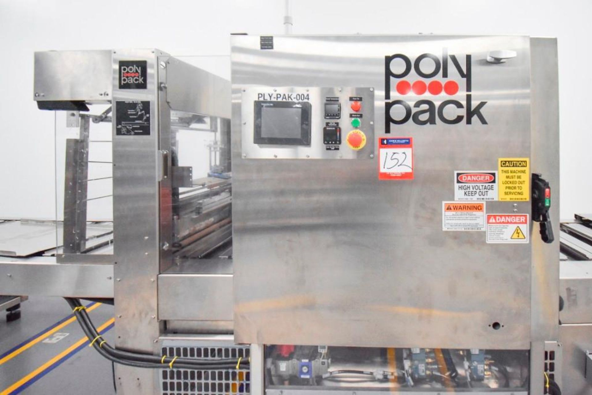Polypack ILB-24 (9-3) Inline, Bucket Conveyor Shrink Wrap Machine - Image 3 of 7