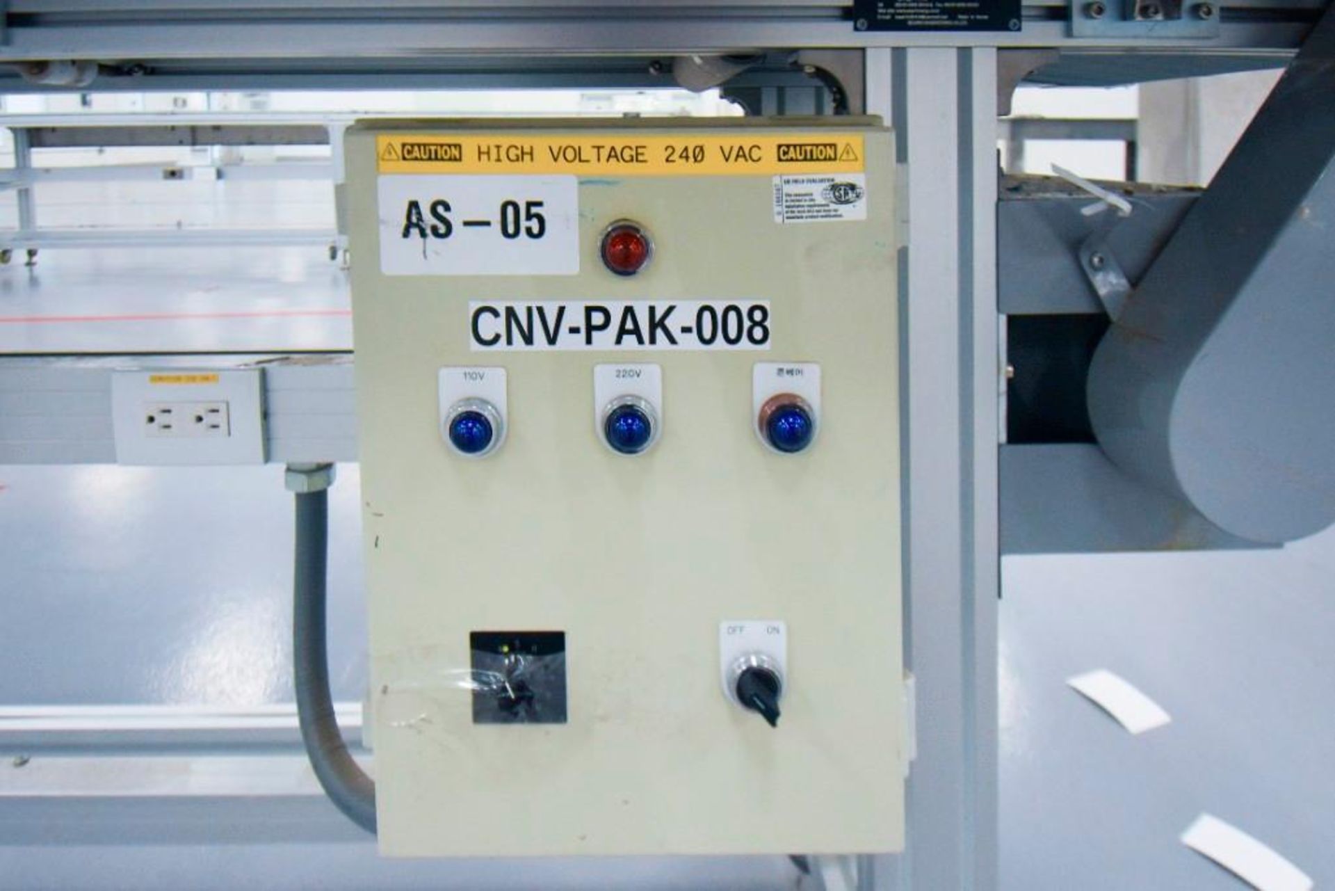 Horizontal Conveyor with Quality Control End Table (CNV-PAK-008) - Image 3 of 3