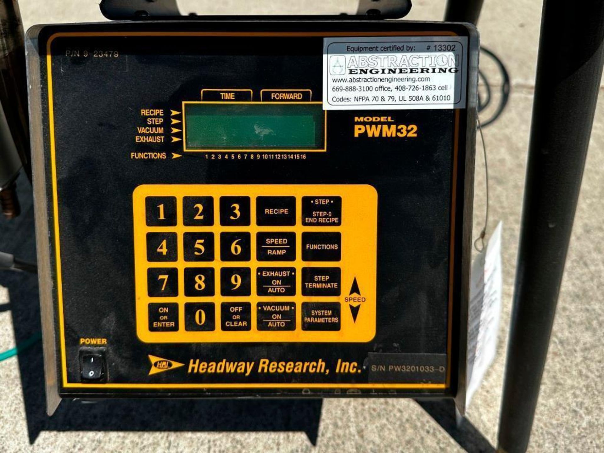 Headway Research, Inc. PWM32 Controller & Spinner - Image 5 of 7