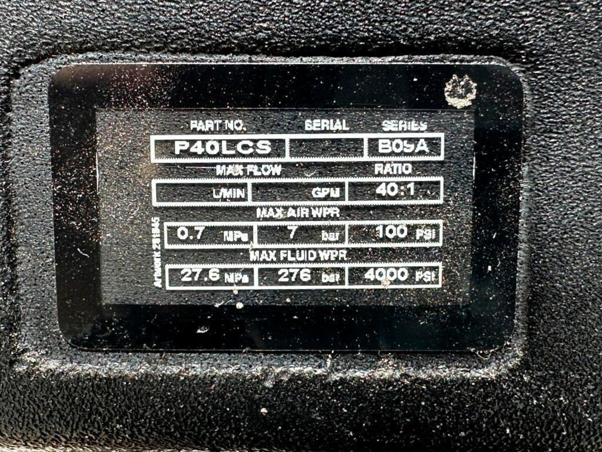 Graco Pump C40 100cc - Image 8 of 9