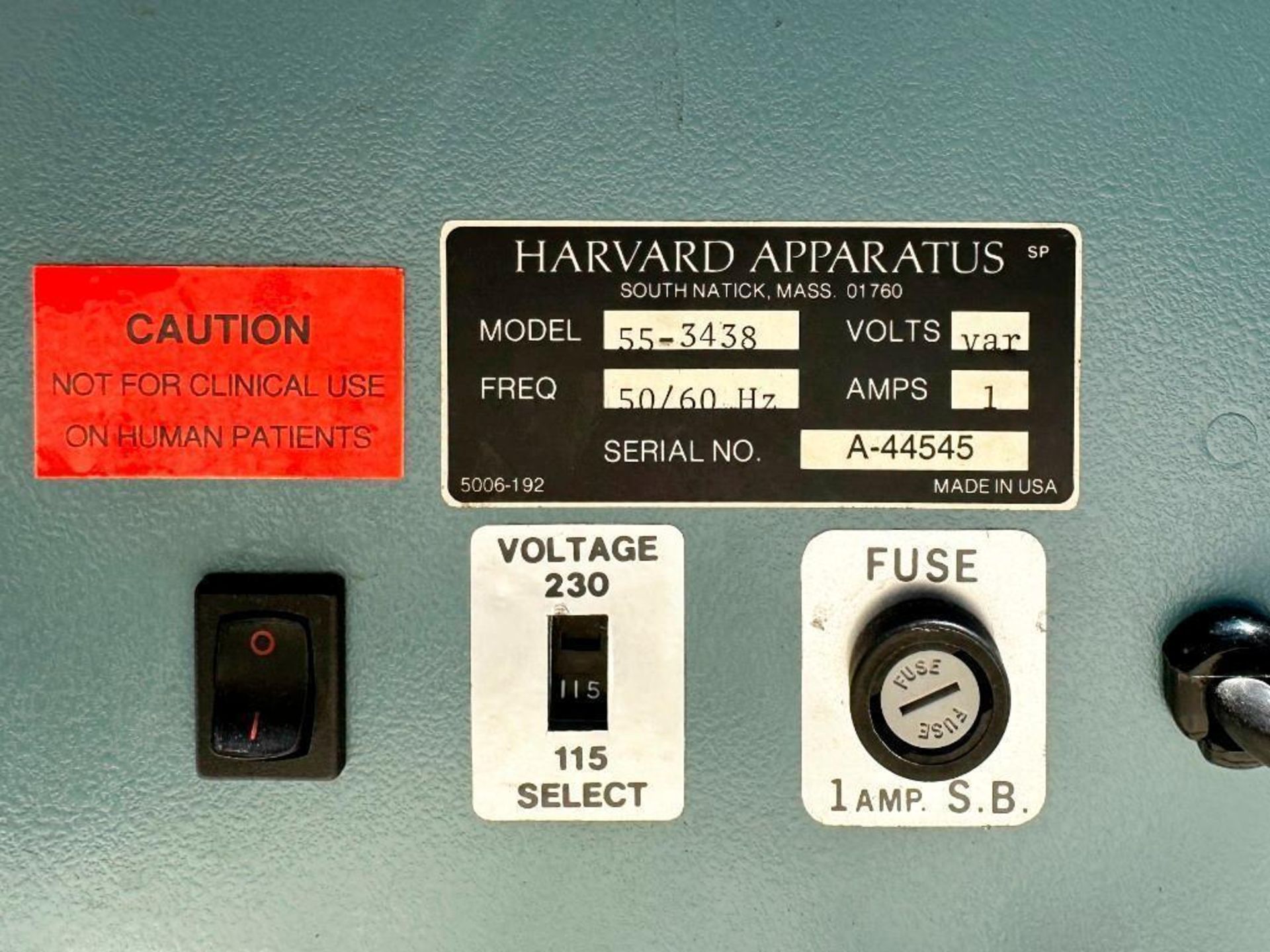 Harvard Rodin Ventilator Model: 683 - Image 2 of 3