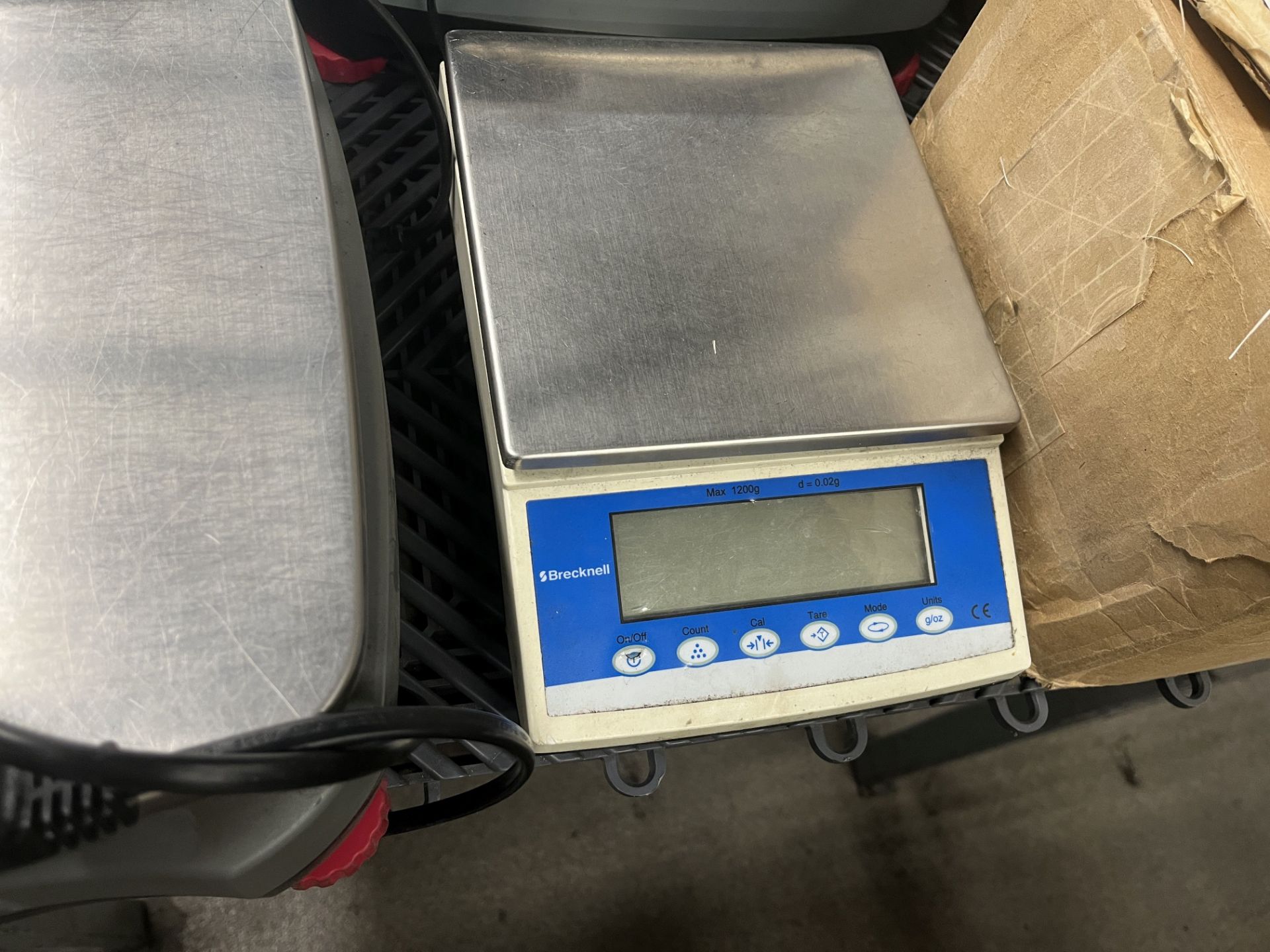 OHAUS AND BREAKRELL DIGITAL PARTS SCALES - Image 5 of 8